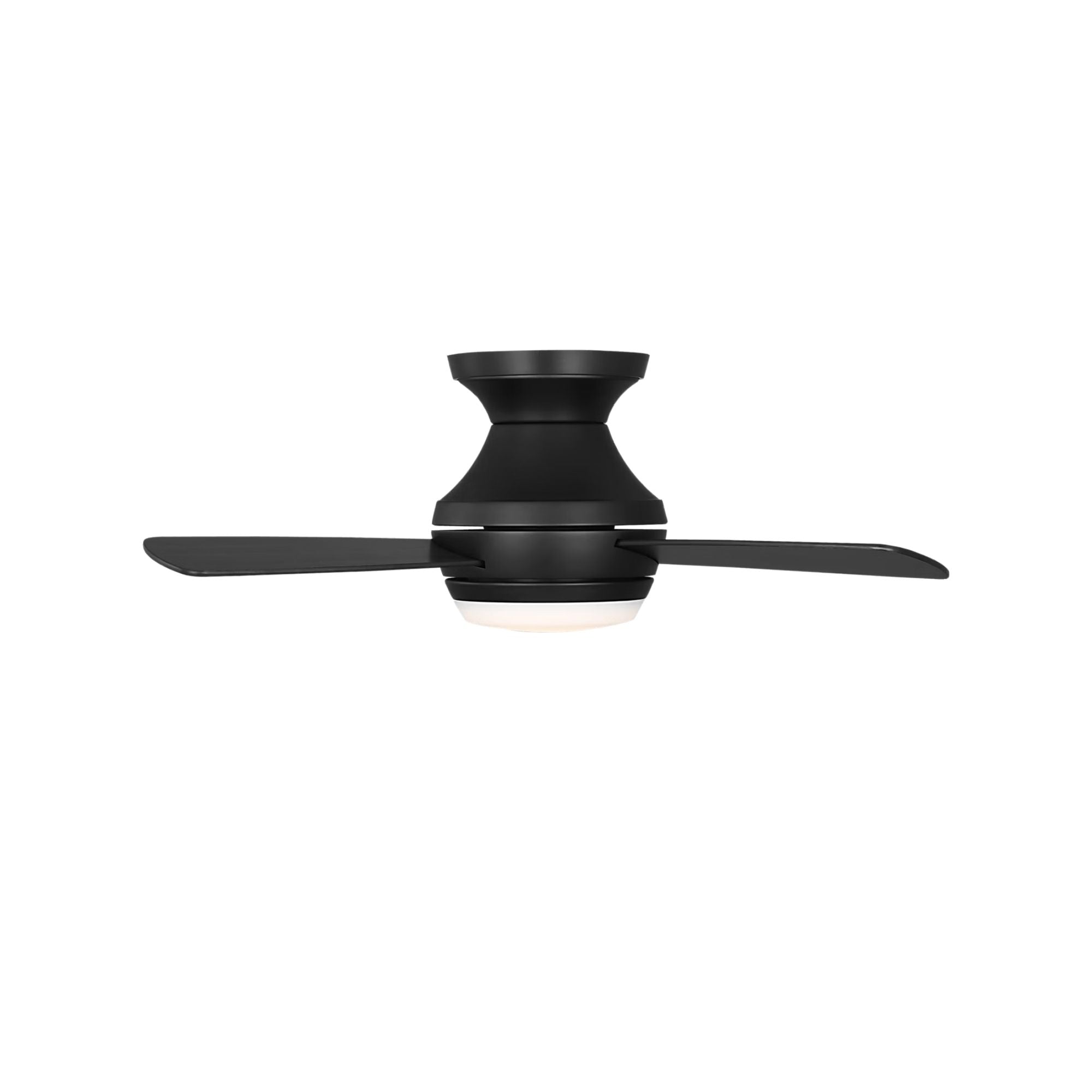Ikon 32" Midnight Black Hugger LED Ceiling Fan
