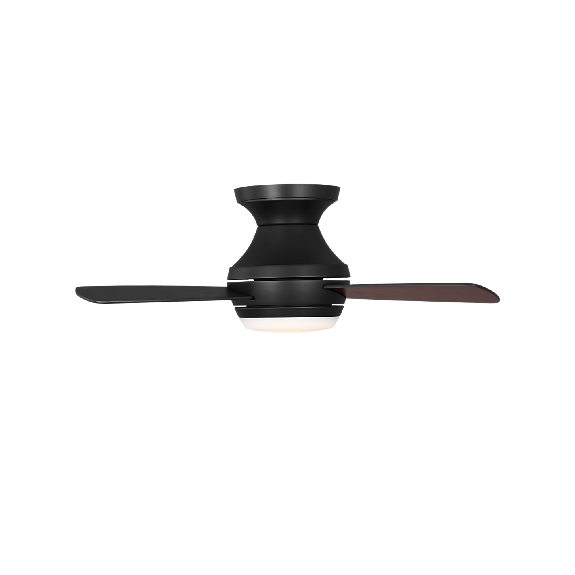 Ikon 32" Midnight Black Hugger LED Ceiling Fan