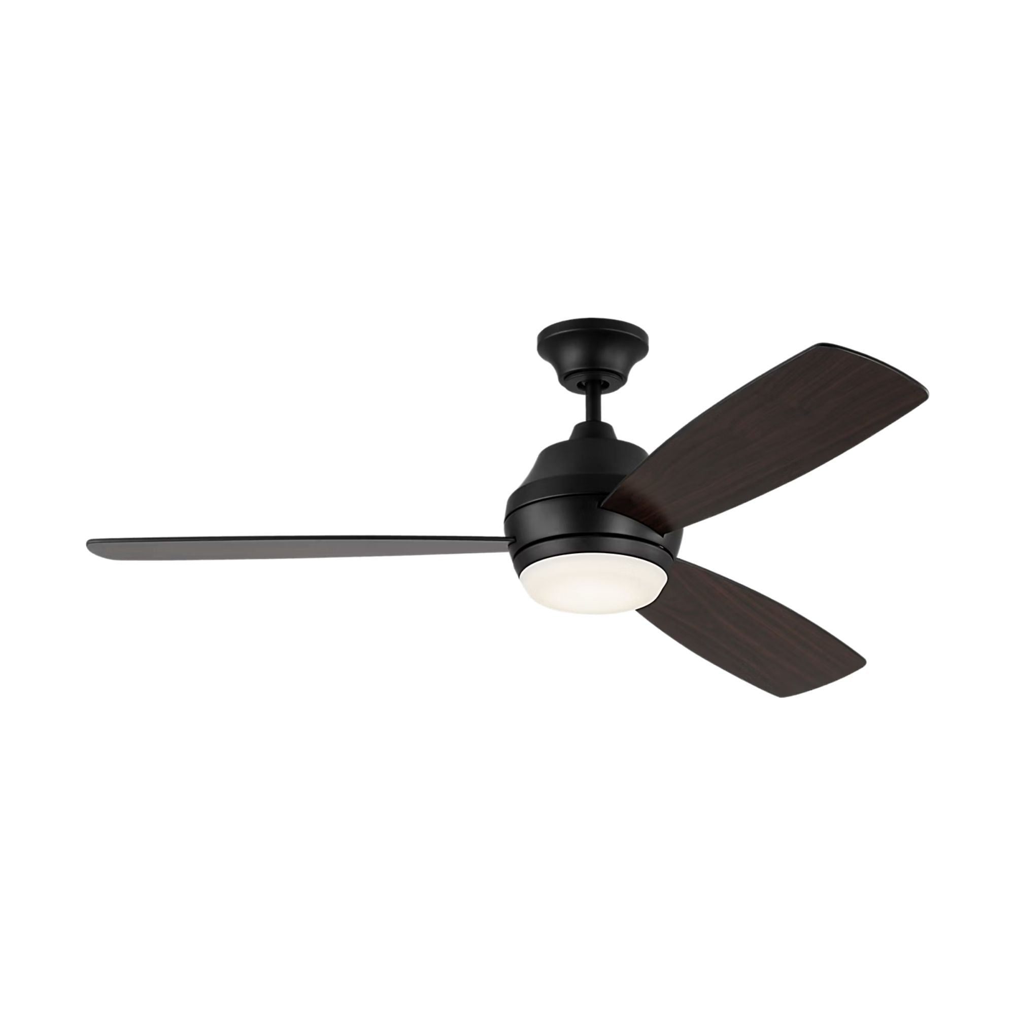 Ikon 52" Aged Pewter Downrod LED Ceiling Fan