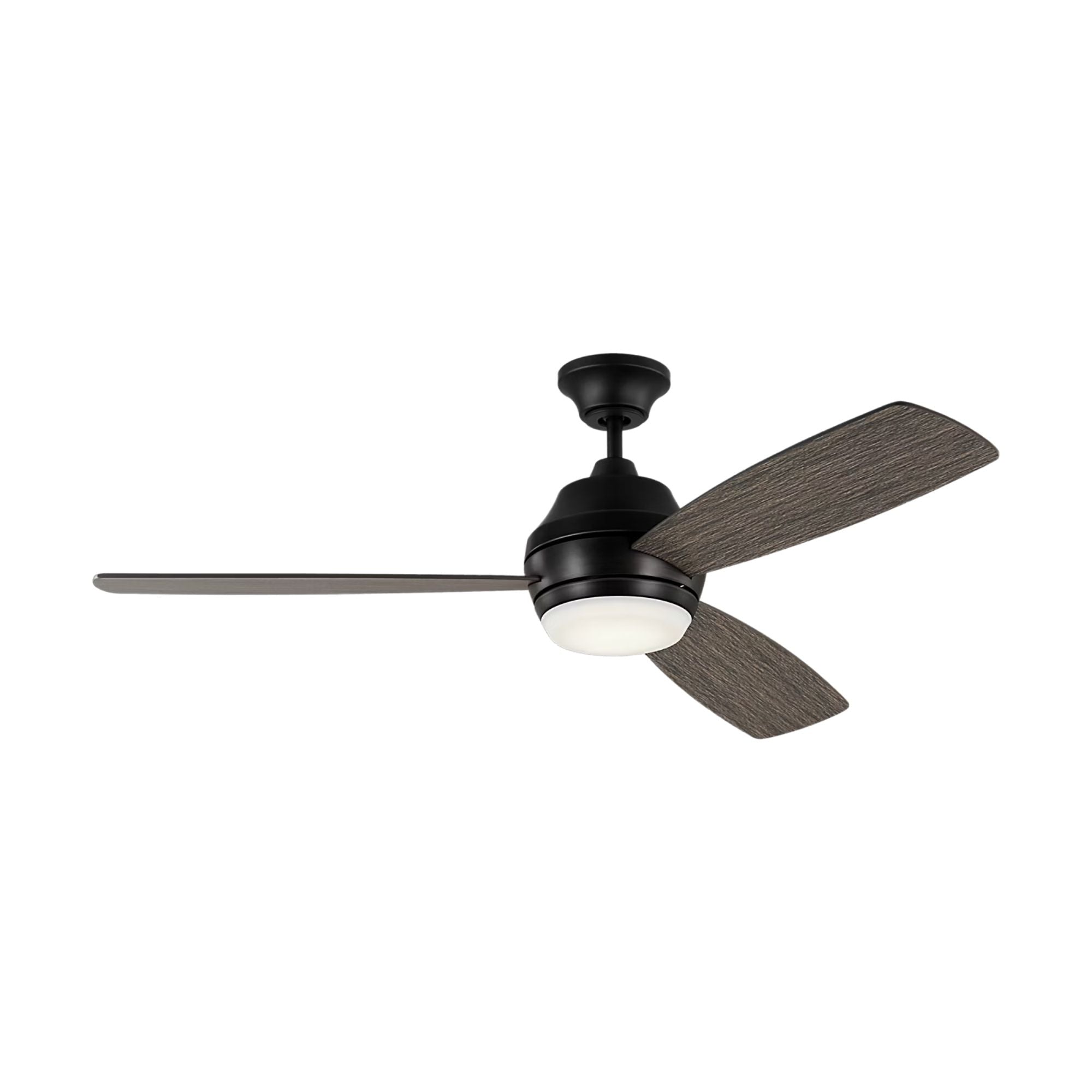 Ikon 52" Aged Pewter Downrod LED Ceiling Fan