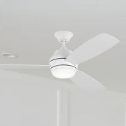 Visual Comfort Fan - Ikon 52" Matte White Hugger LED Ceiling Fan | Bees Lighting