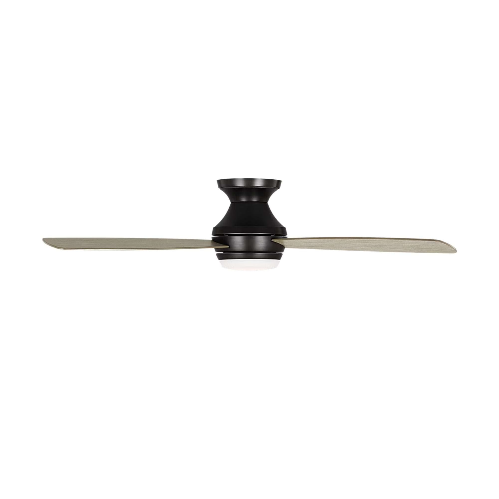 Ikon 52" Aged Pewter Semi Flush LED Ceiling Fan