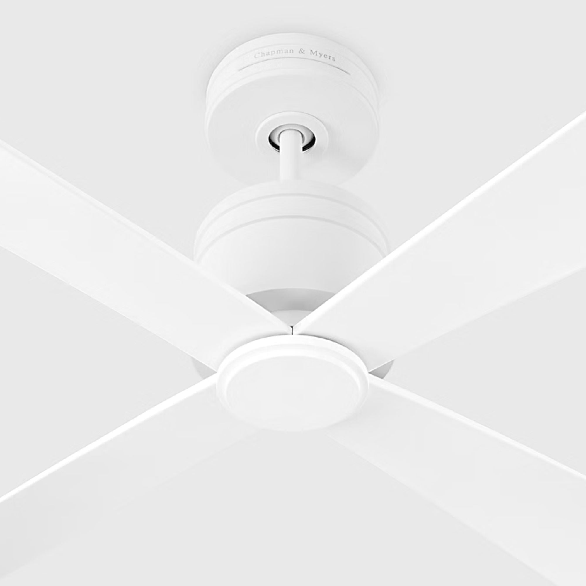 Launceton 56" Matte White 4-Blade LED Ceiling Fan