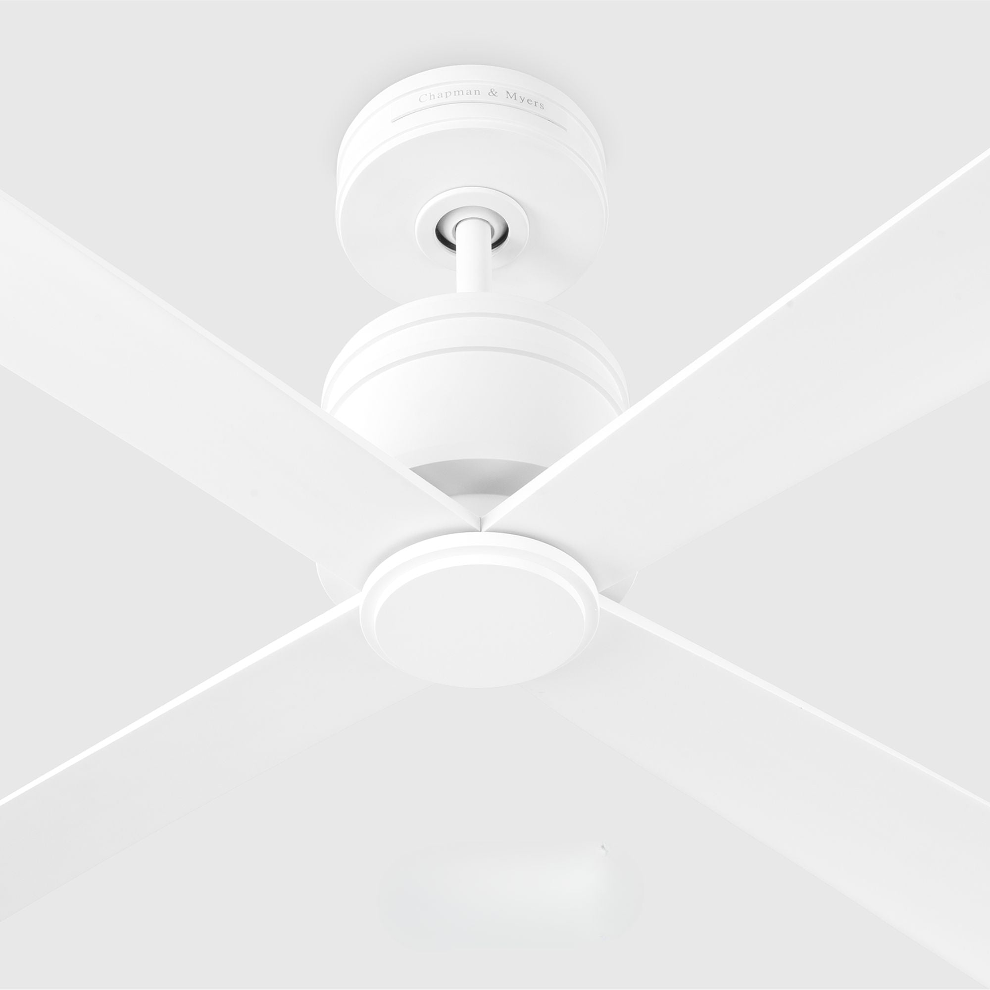 Launceton 72" Matte White 4-Blade LED Ceiling Fan
