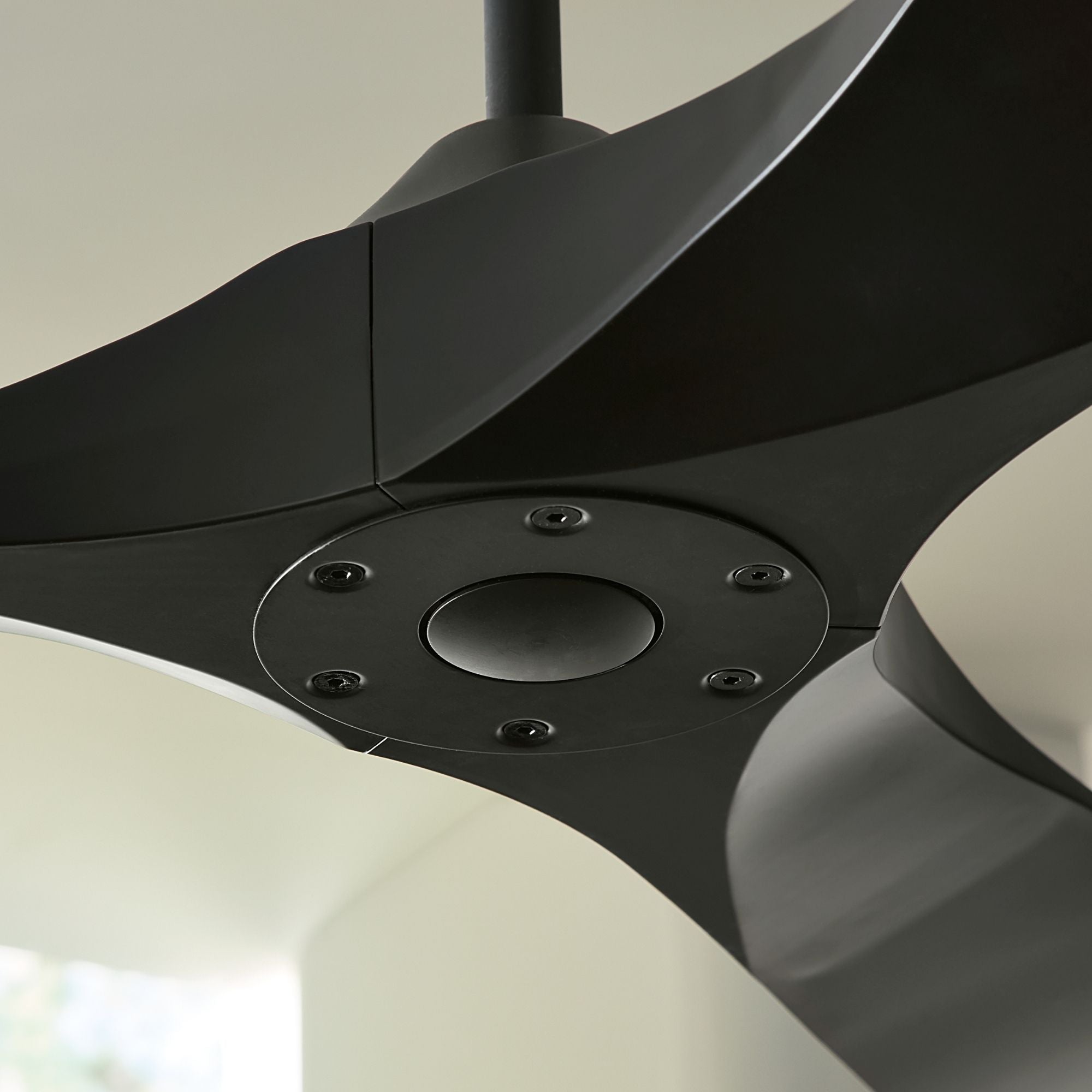 Maverick Coastal 60" Midnight Black Outdoor Ceiling Fan with Remote