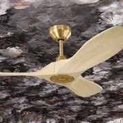 Maverick Smart 44" Burnished Brass Ceiling Fan with Remote