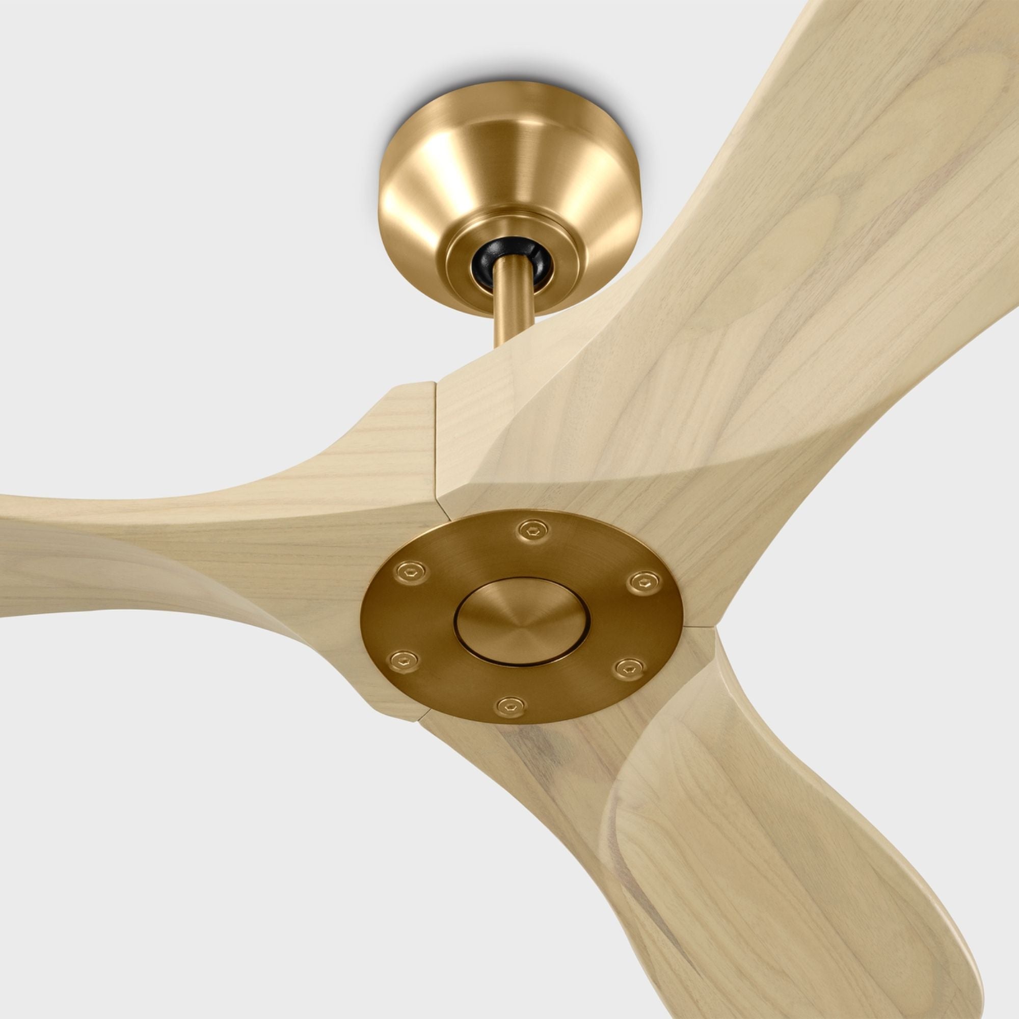 Maverick Smart 44" Burnished Brass Ceiling Fan with Remote