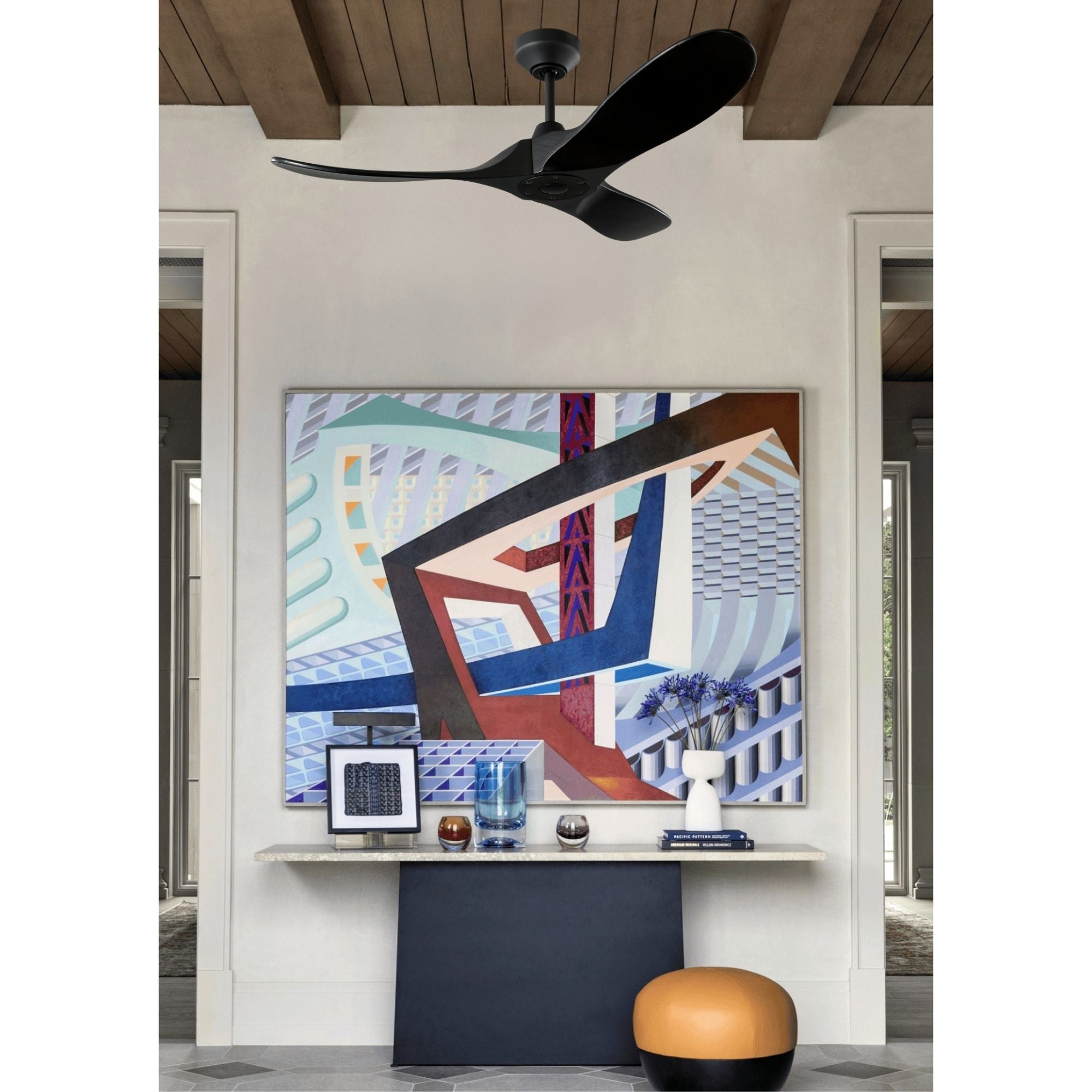 Maverick Smart 44" Midnight Black Ceiling Fan with Remote