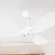 Maverick Smart 44" Matte White Ceiling Fan with Remote