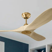 Maverick Smart 52" Burnished Brass Ceiling Fan with Remote