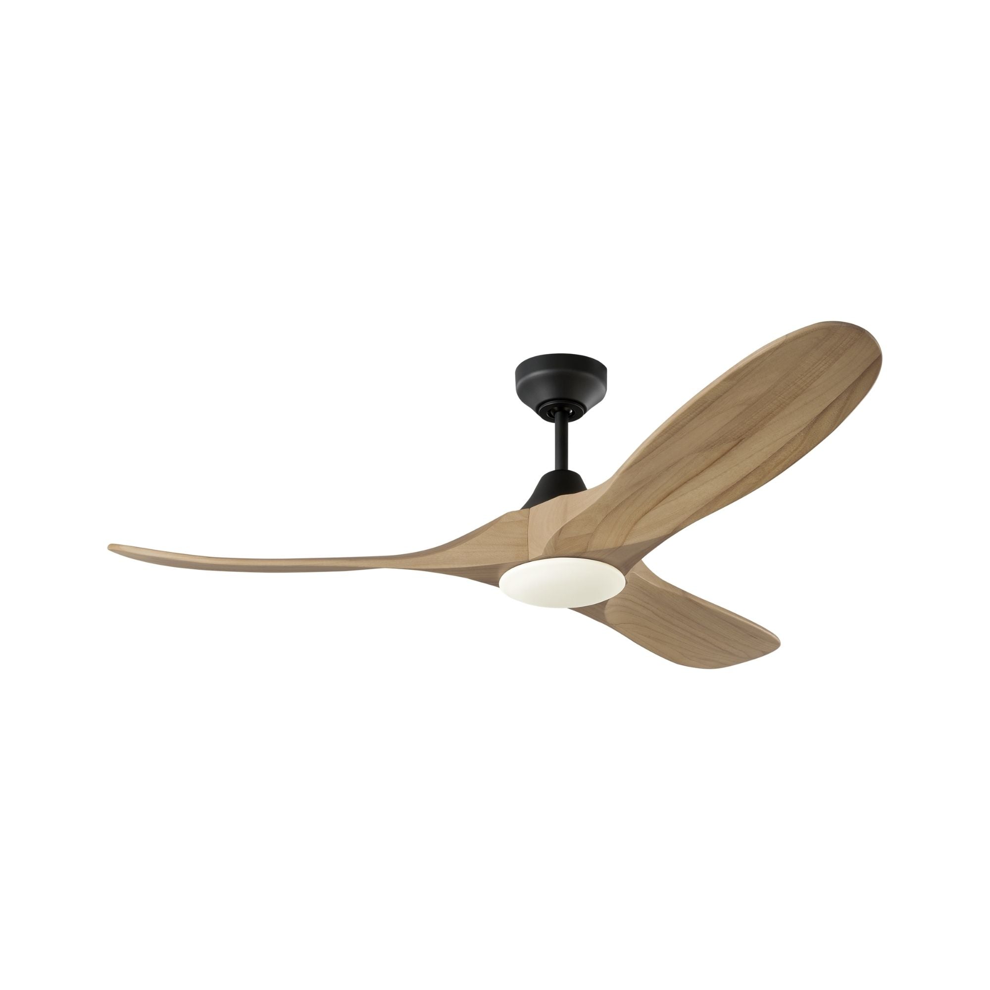 Maverick Smart 52" Black & Honey LED Ceiling Fan with Remote