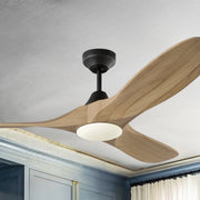 Maverick Smart 52" Black & Honey LED Ceiling Fan with Remote
