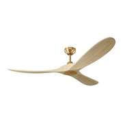 Maverick Smart 60" Burnished Brass Ceiling Fan with Remote