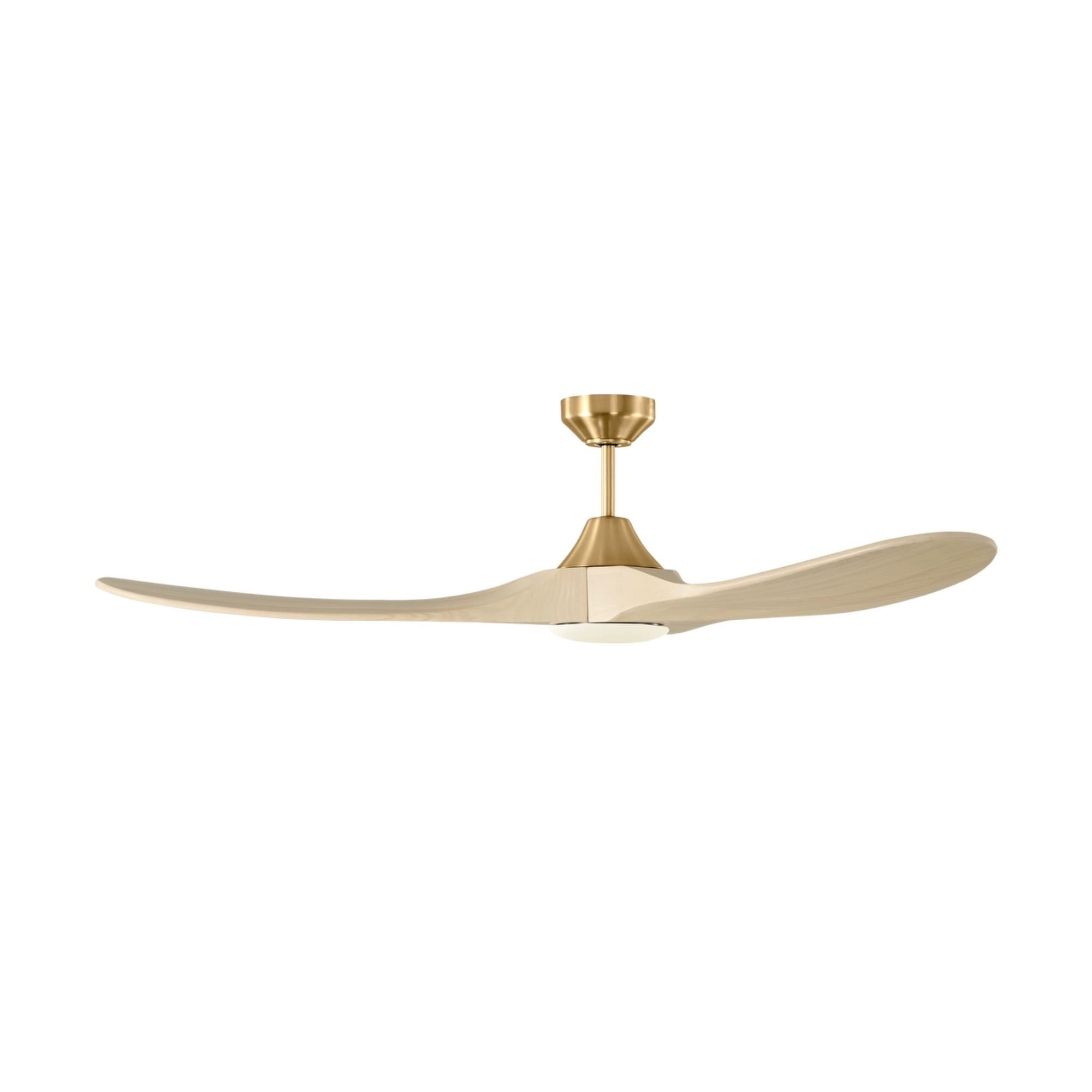 Maverick Smart 60" Burnished Brass LED Ceiling Fan with Remote