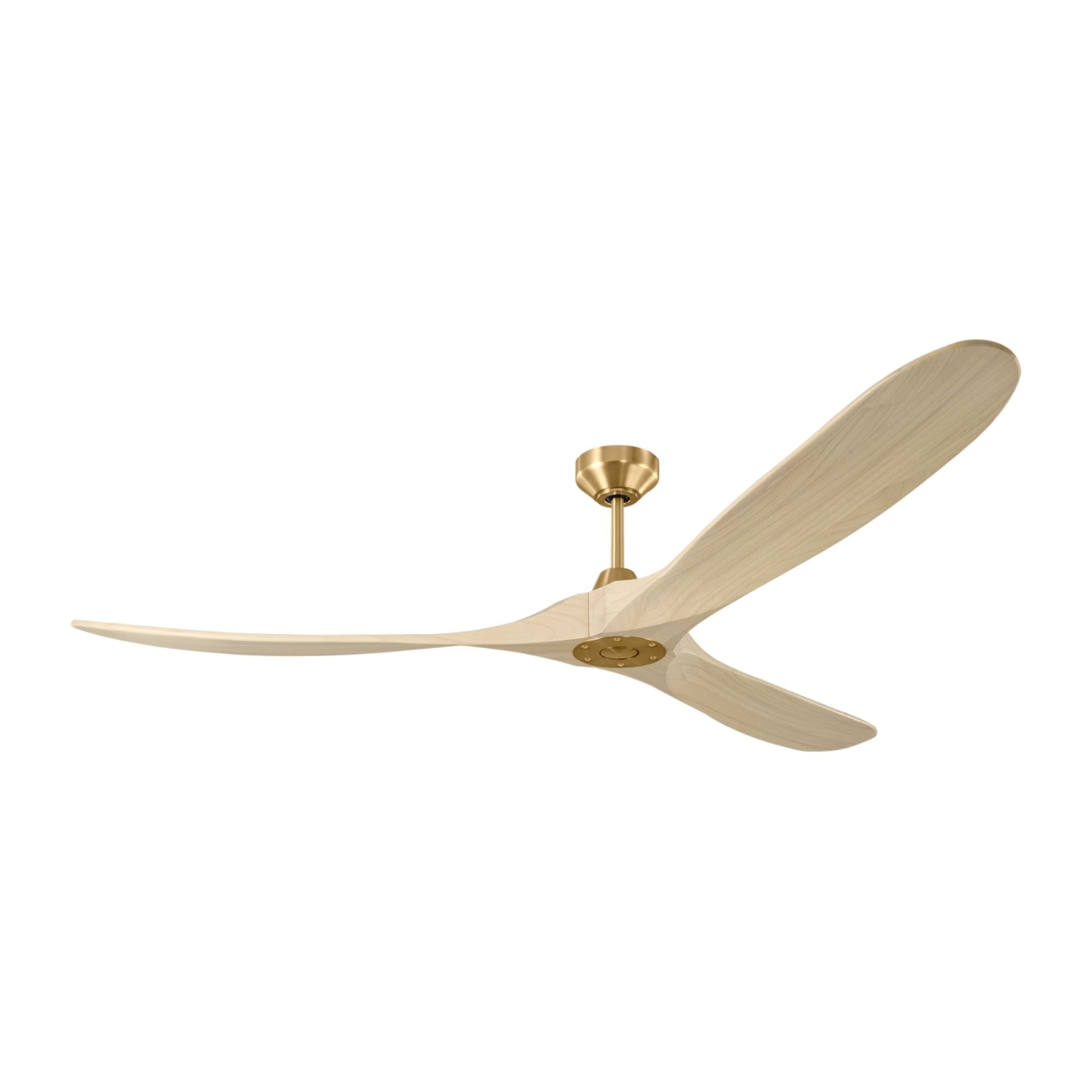 Maverick Smart 70" Burnished Brass Ceiling Fan with Remote