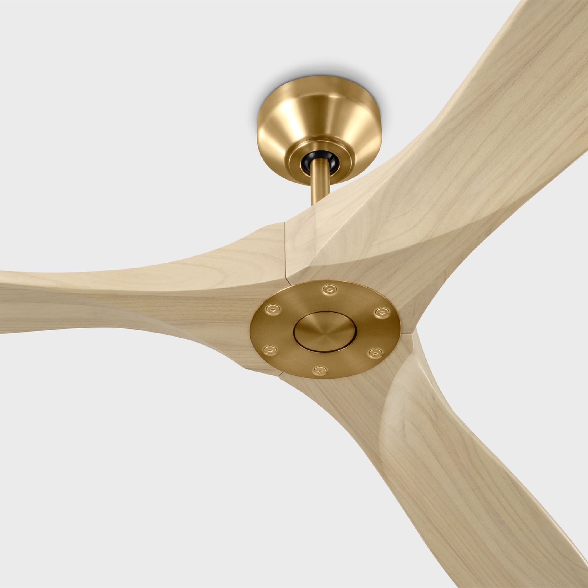 Maverick Smart 70" Burnished Brass Ceiling Fan with Remote