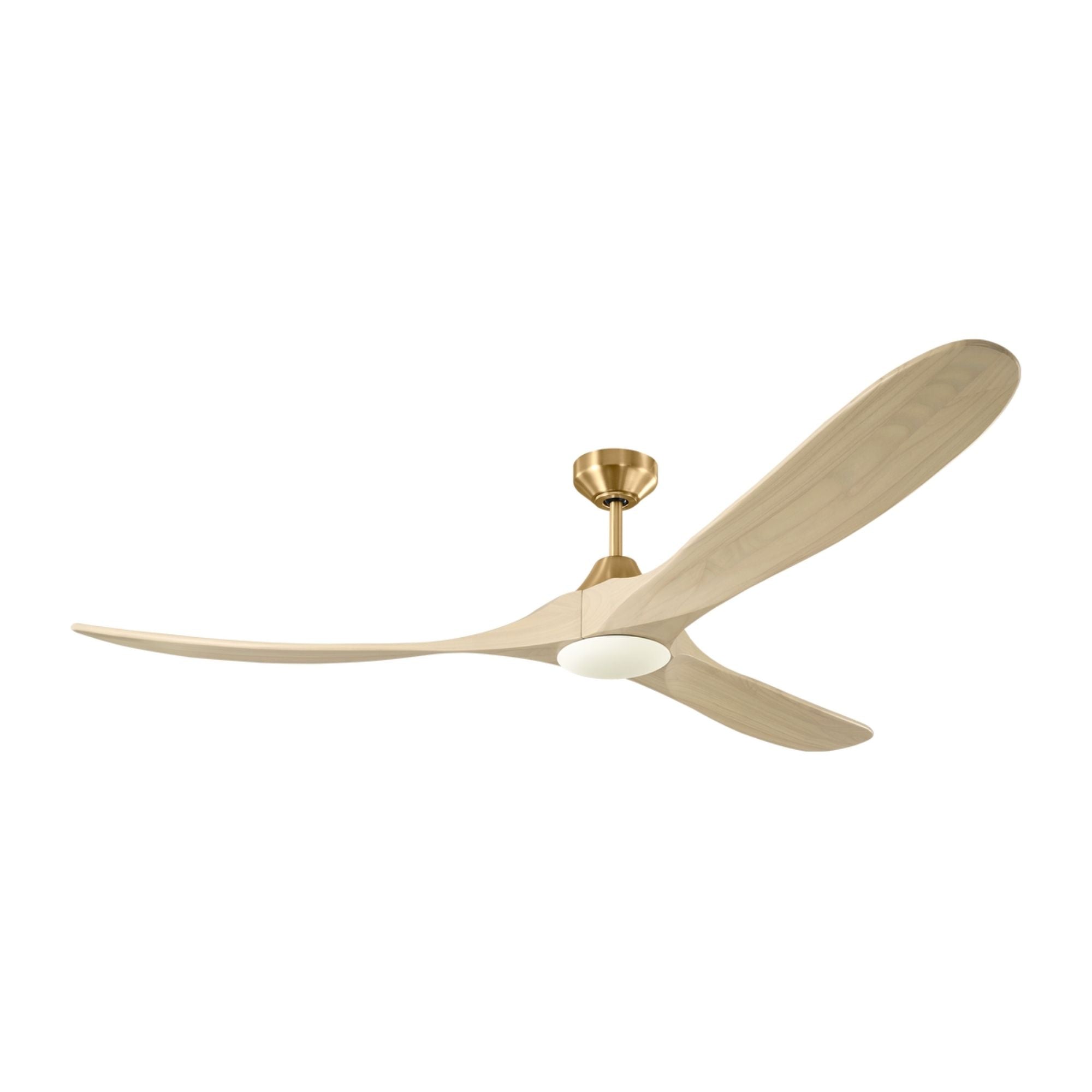 Maverick Smart 70" Burnished Brass LED Ceiling Fan with Remote