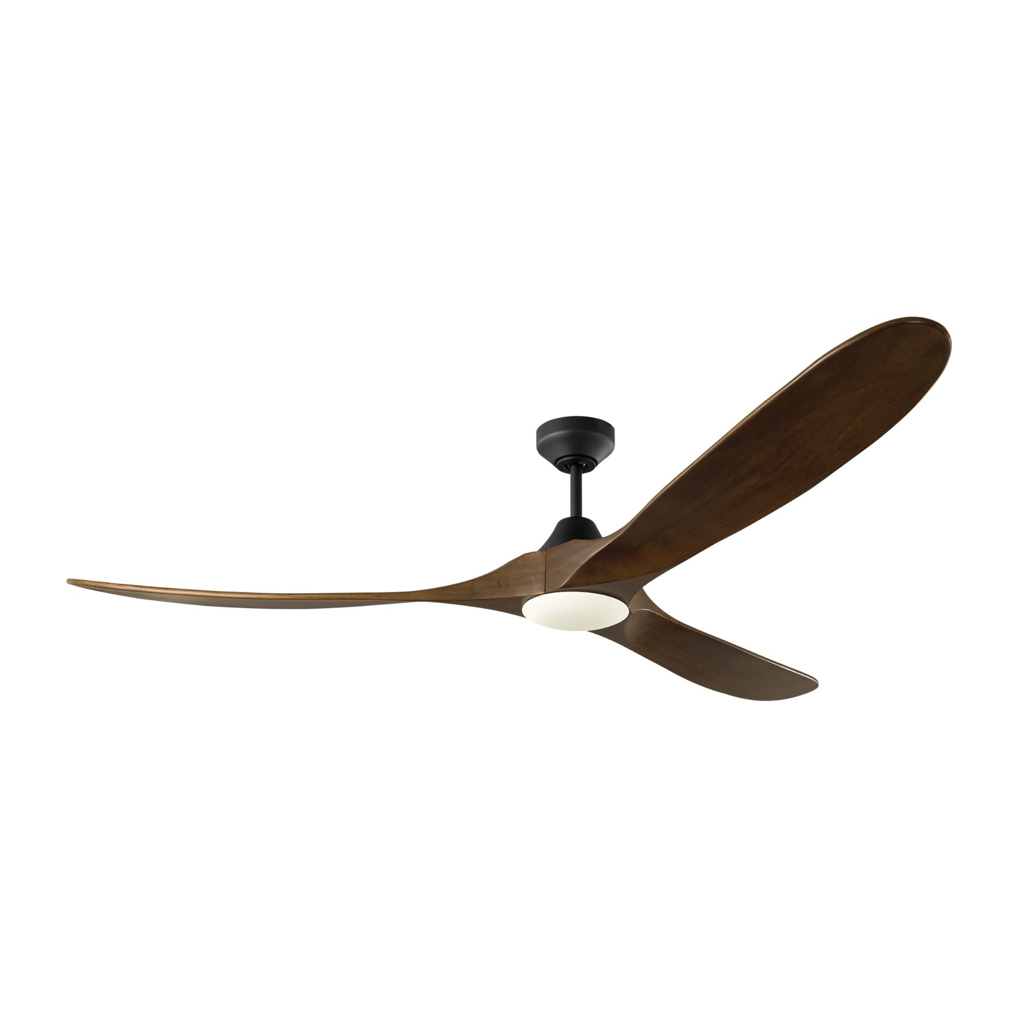 Maverick Smart 70" Black & Walnut LED Ceiling Fan with Remote
