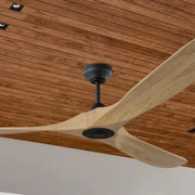 Maverick Smart 70" Black & Honey Ceiling Fan with Remote