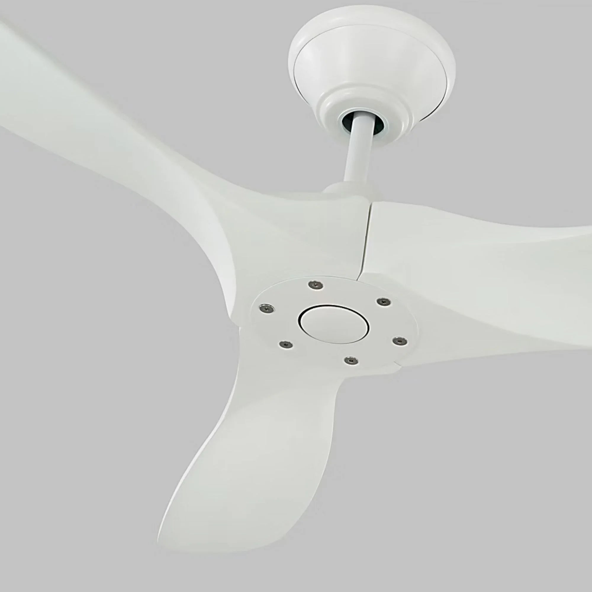 Maverick 52" Matte White Damp Rated Ceiling Fan with Remote