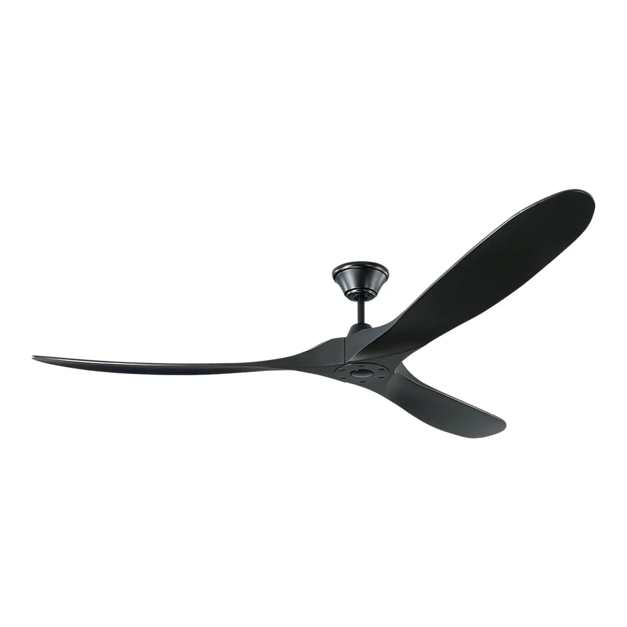 Maverick Max 70" Matte Black Large Ceiling Fan with Remote