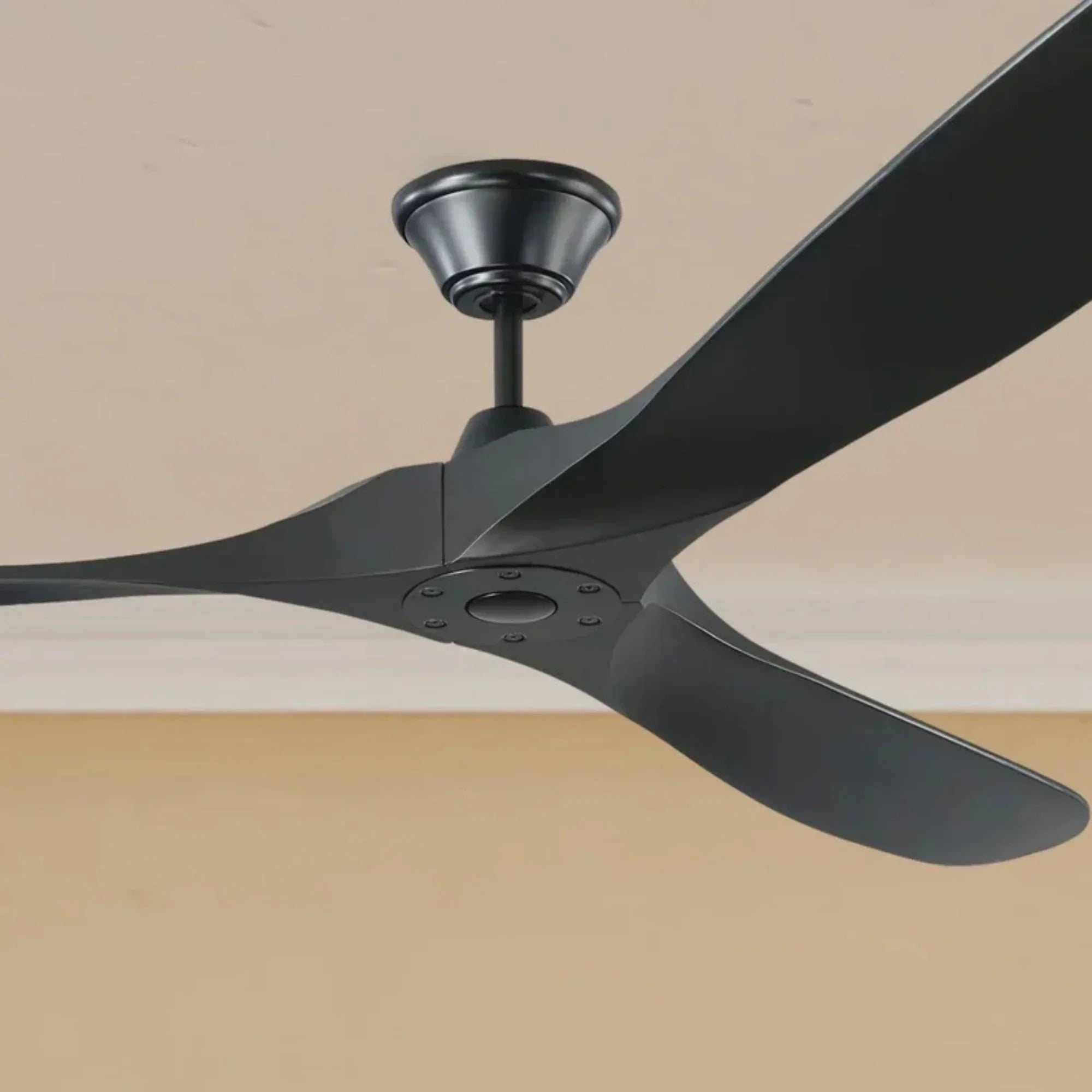 Maverick Max 70" Matte Black Large Ceiling Fan with Remote