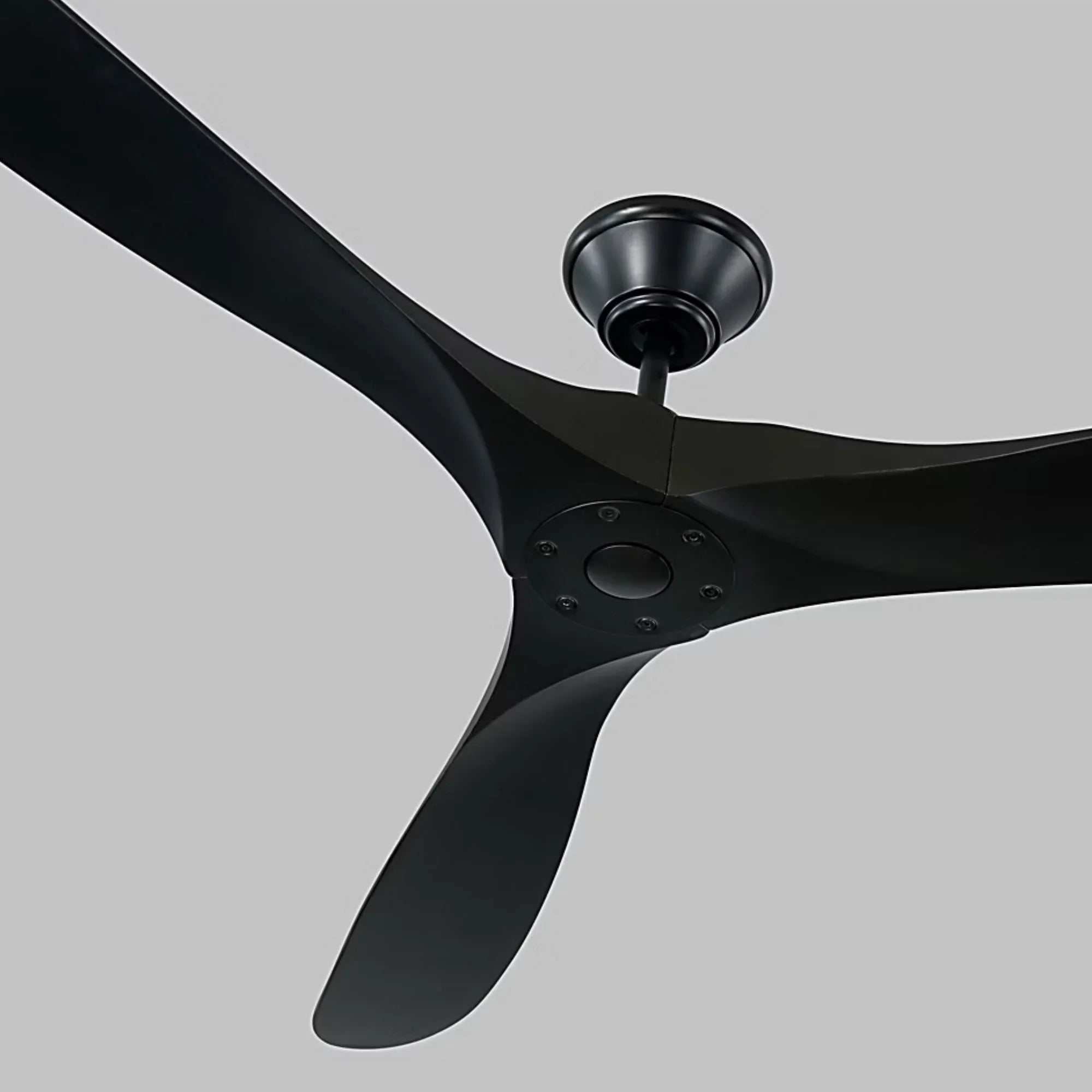 Maverick Max 70" Matte Black Large Ceiling Fan with Remote