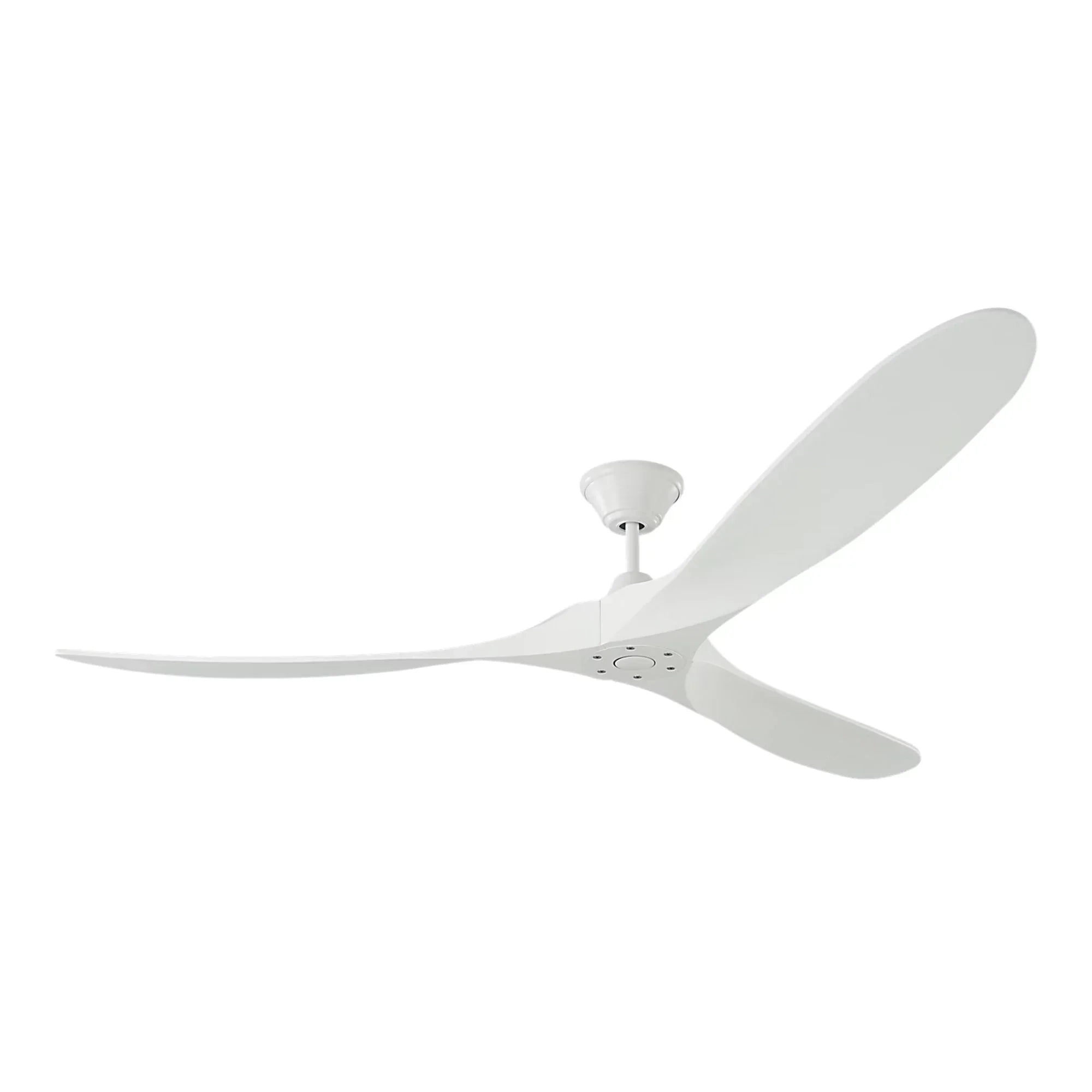 Maverick Max 70" Matte White Large Ceiling Fan with Remote