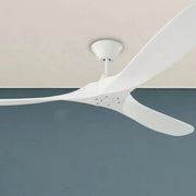 Maverick Max 70" Matte White Large Ceiling Fan with Remote