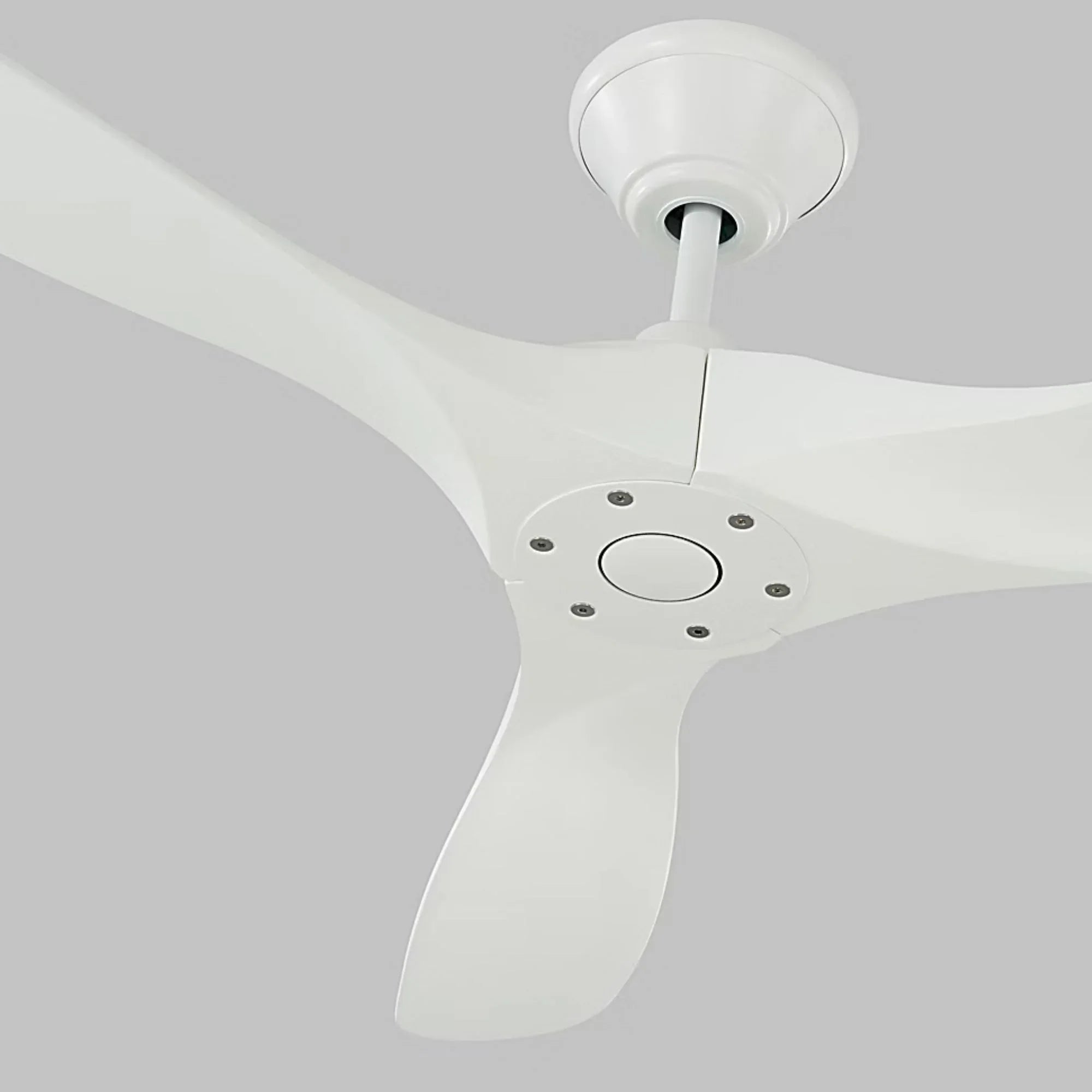 Maverick Max 70" Matte White Large Ceiling Fan with Remote