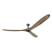 Maverick Super Max 88" Aged Pewter X-Large Ceiling Fan with Remote