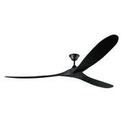 Maverick Super Max 88" Matte Black X-Large Ceiling Fan with Remote