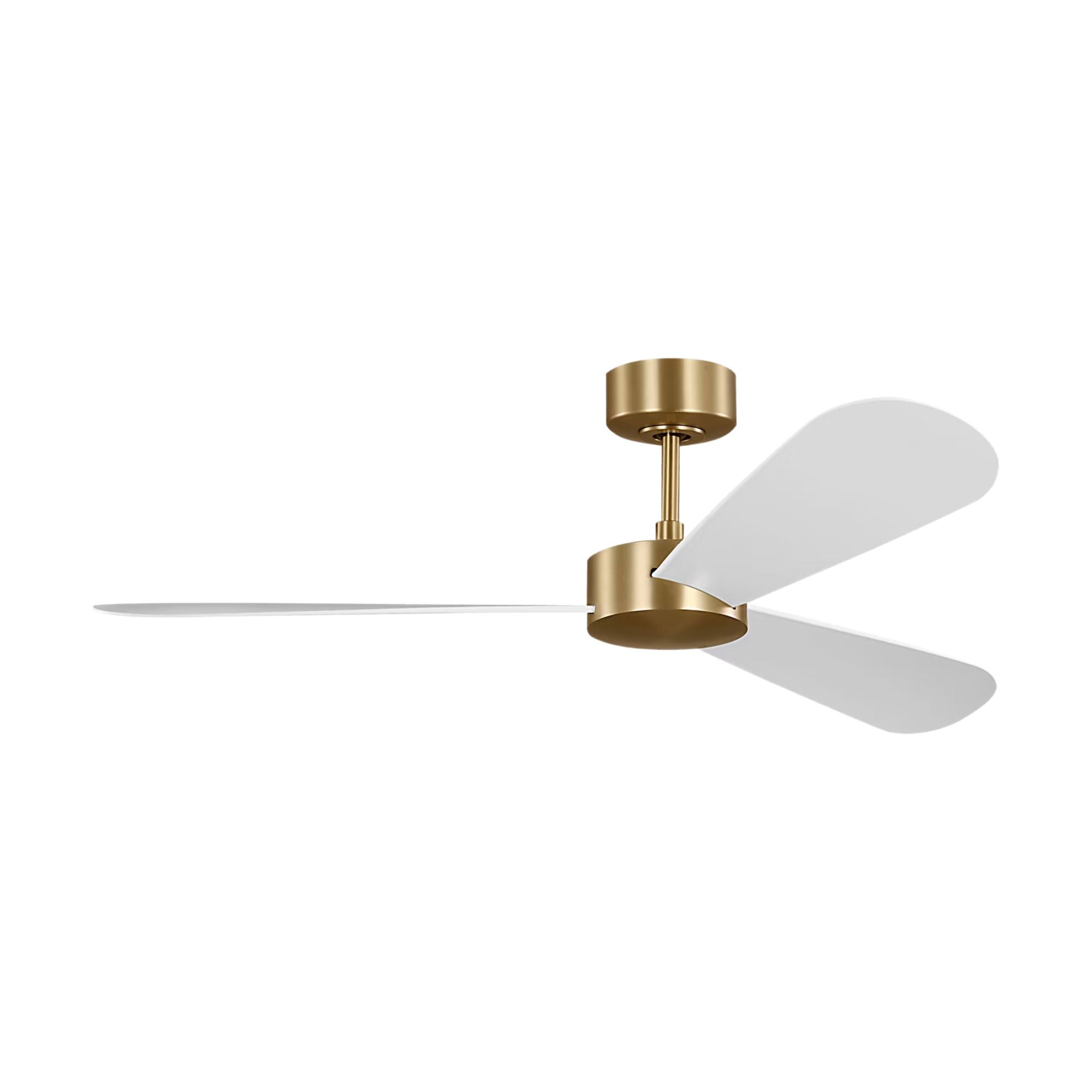 Paddle Smart 52" Burnished Brass 3-Blade Ceiling Fan