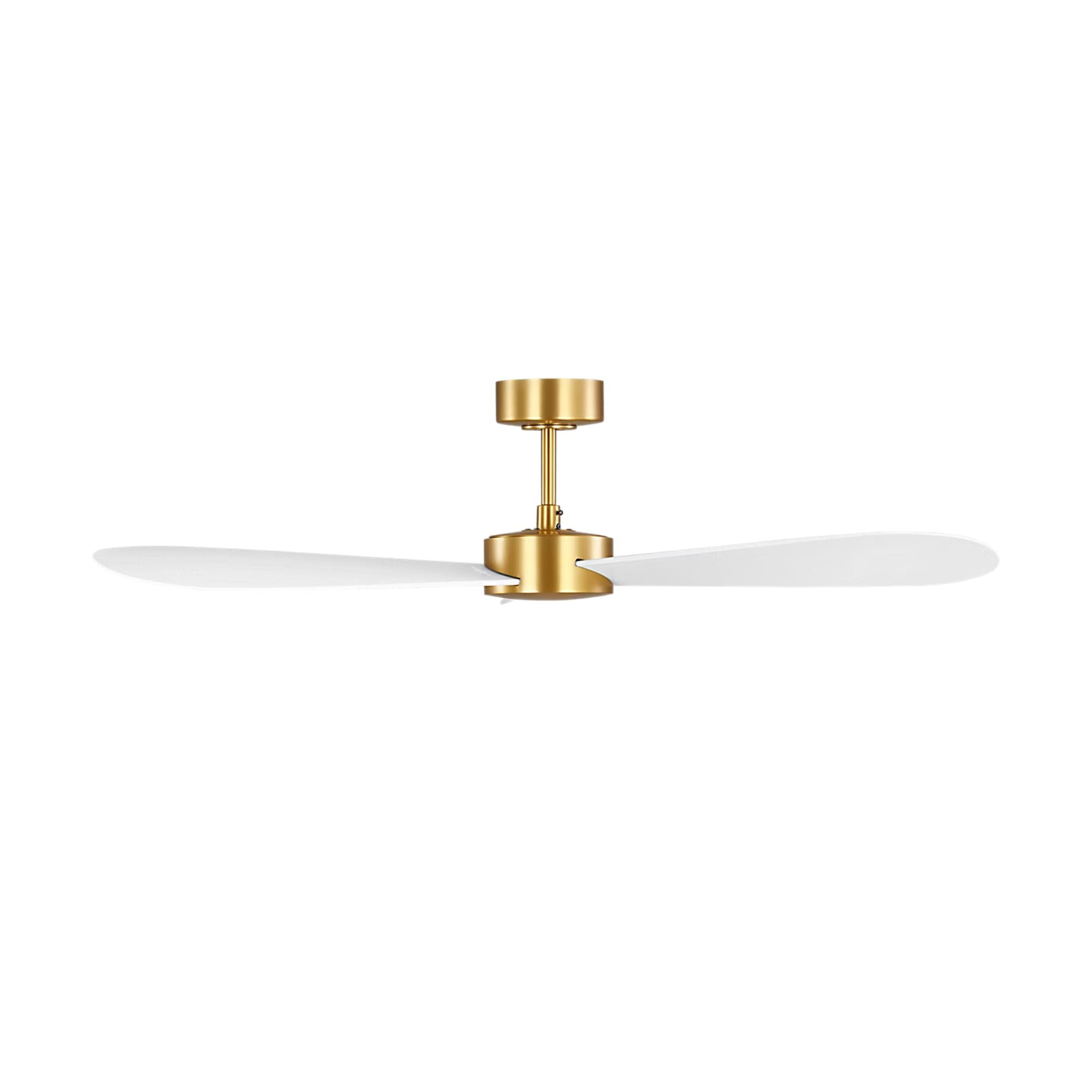 Paddle Smart 52" Burnished Brass 3-Blade Ceiling Fan