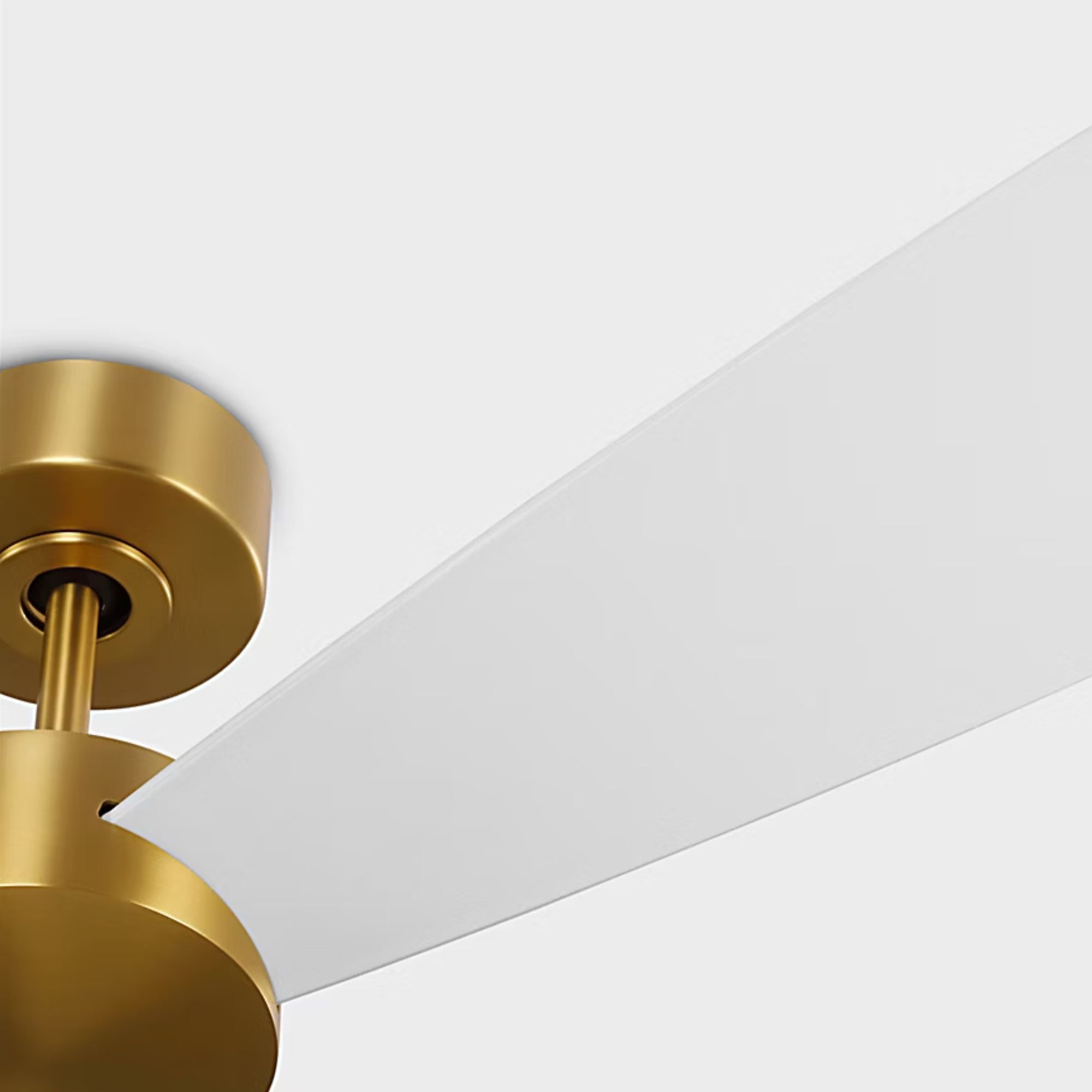 Paddle Smart 52" Burnished Brass 3-Blade Ceiling Fan
