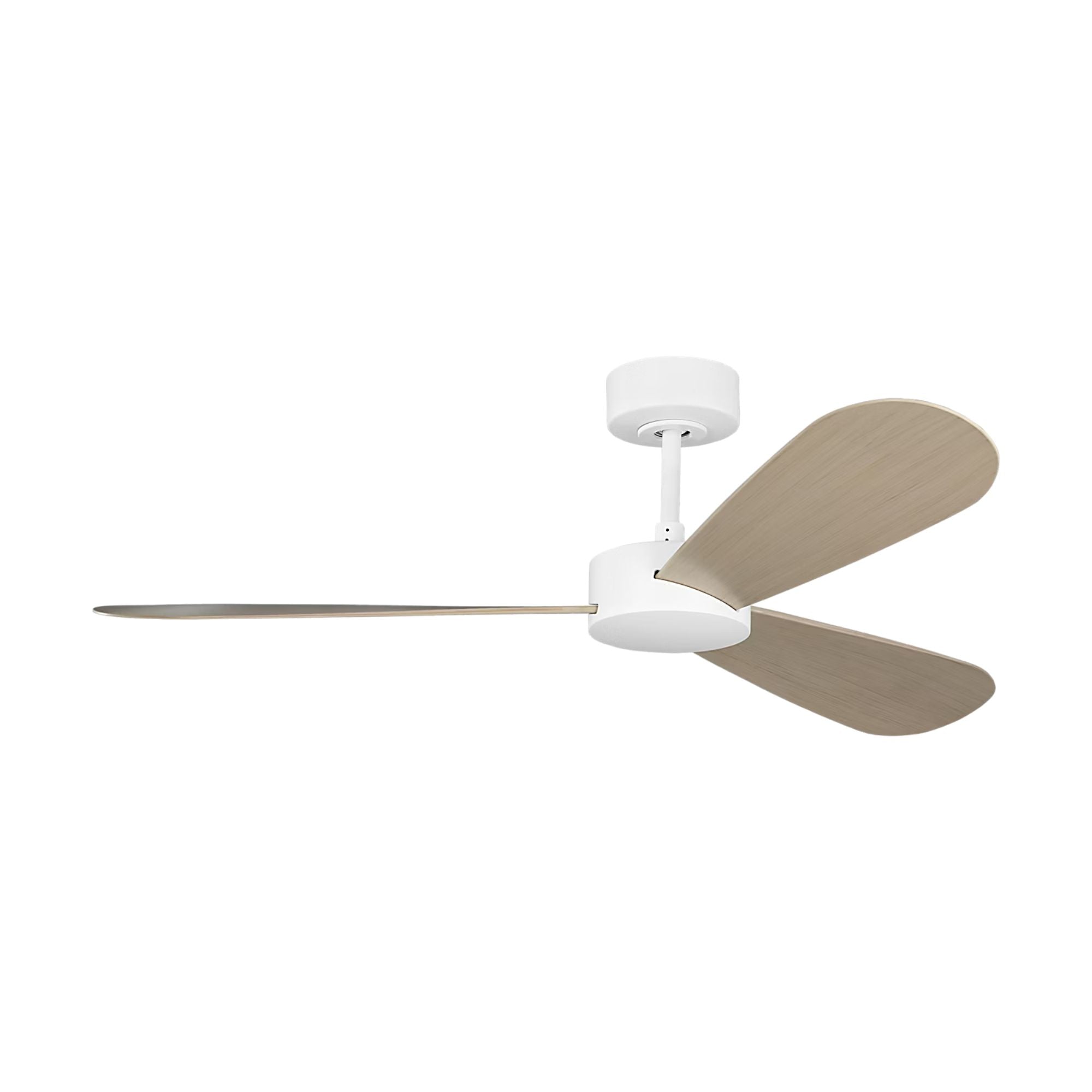 Paddle Smart 52" Matte White 3-Blade Ceiling Fan