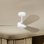 Visual Comfort Fan - Paddle Smart 52" Matte White 3-Blade Ceiling Fan | Bees Lighting