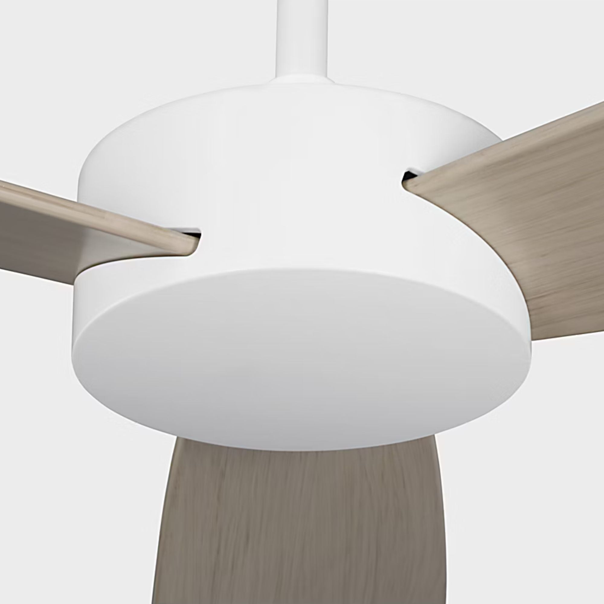 Paddle Smart 52" Matte White 3-Blade Ceiling Fan