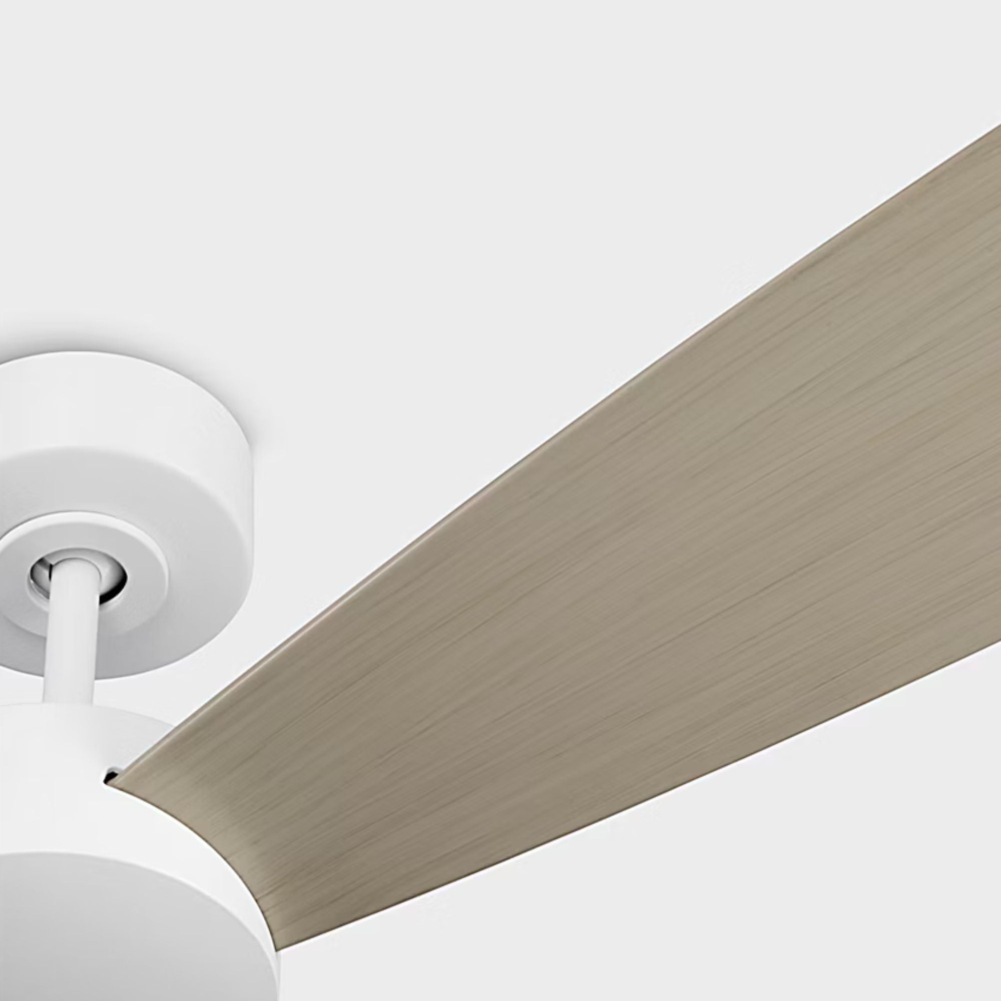 Paddle Smart 52" Matte White 3-Blade Ceiling Fan