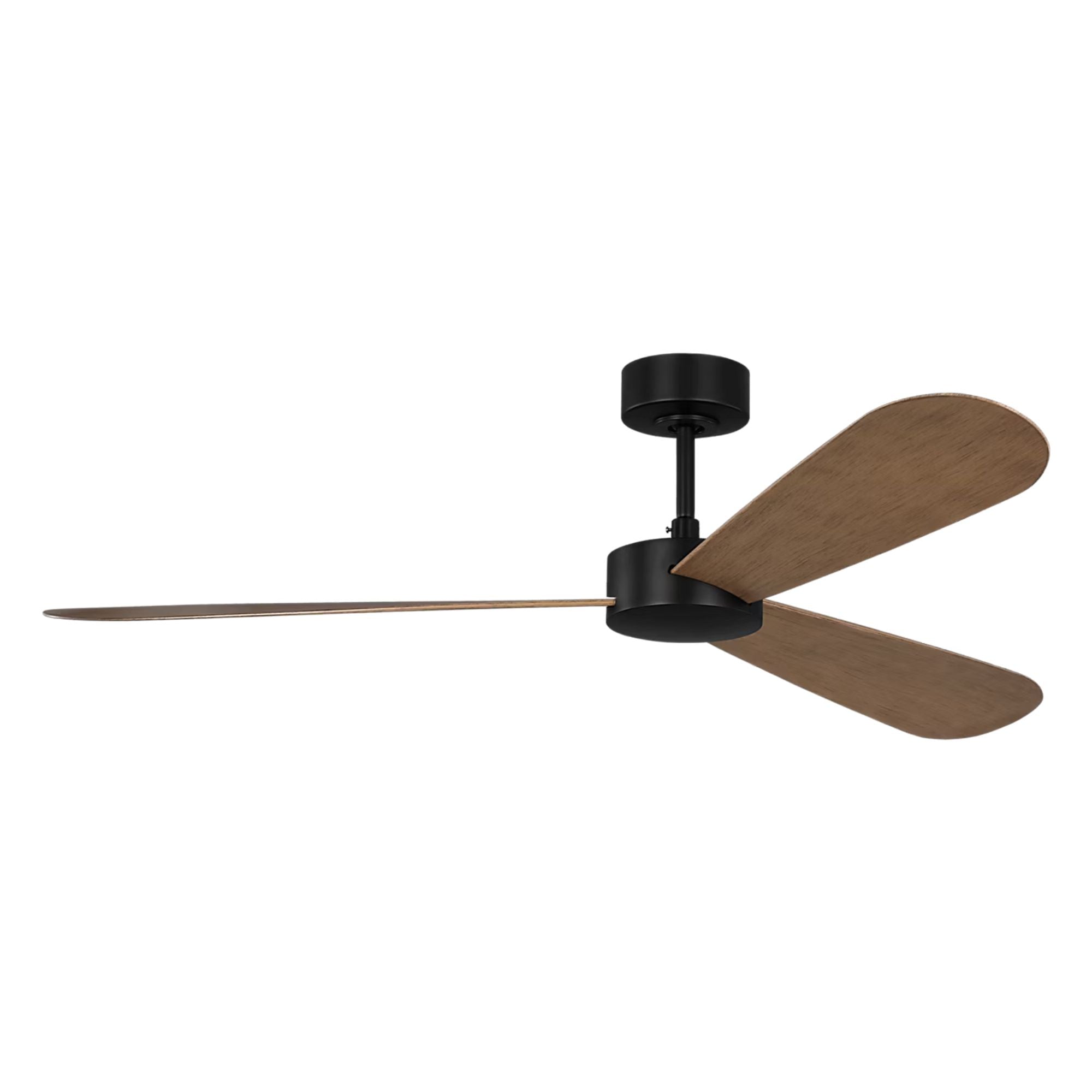 Paddle Smart 60" Burnished Brass 3-Blade Ceiling Fan