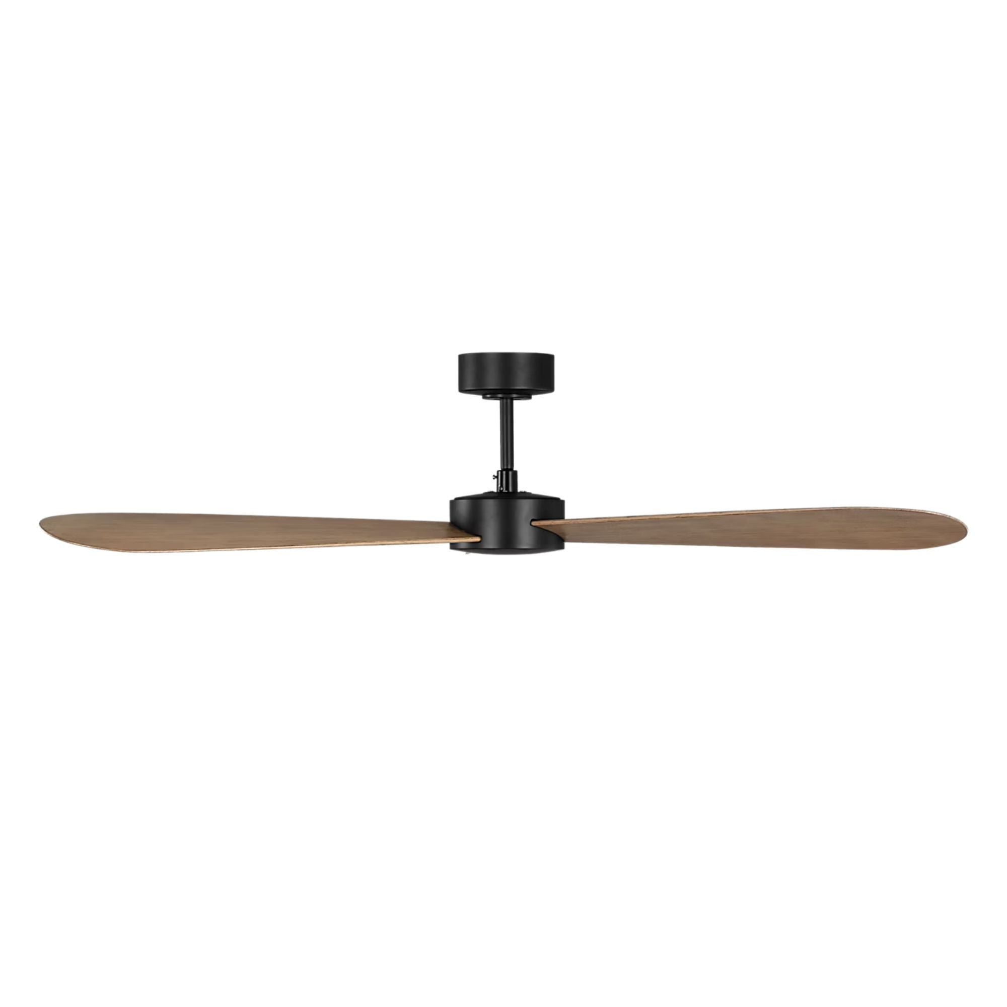 Paddle Smart 60" Burnished Brass 3-Blade Ceiling Fan