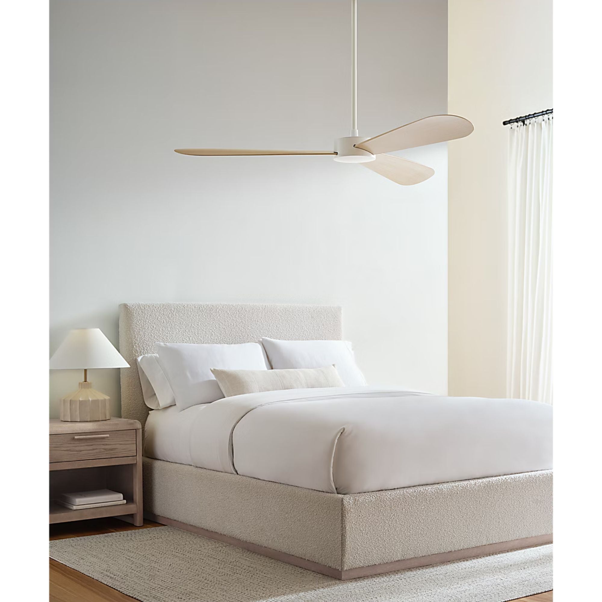 Paddle Smart 60" Midnight Black 3-Blade Ceiling Fan