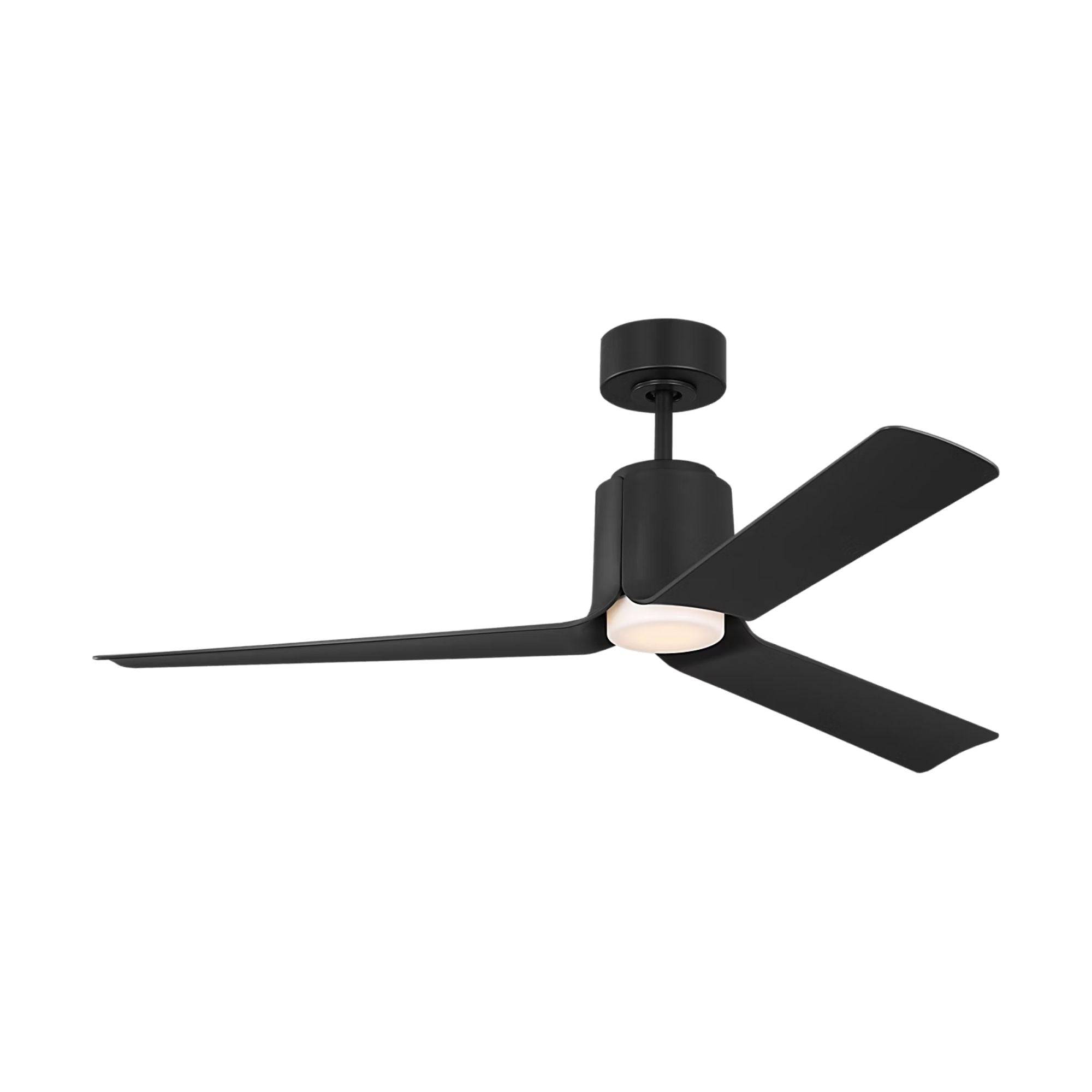 Peel Smart 52" Midnight Black LED Ceiling Fan with Remote