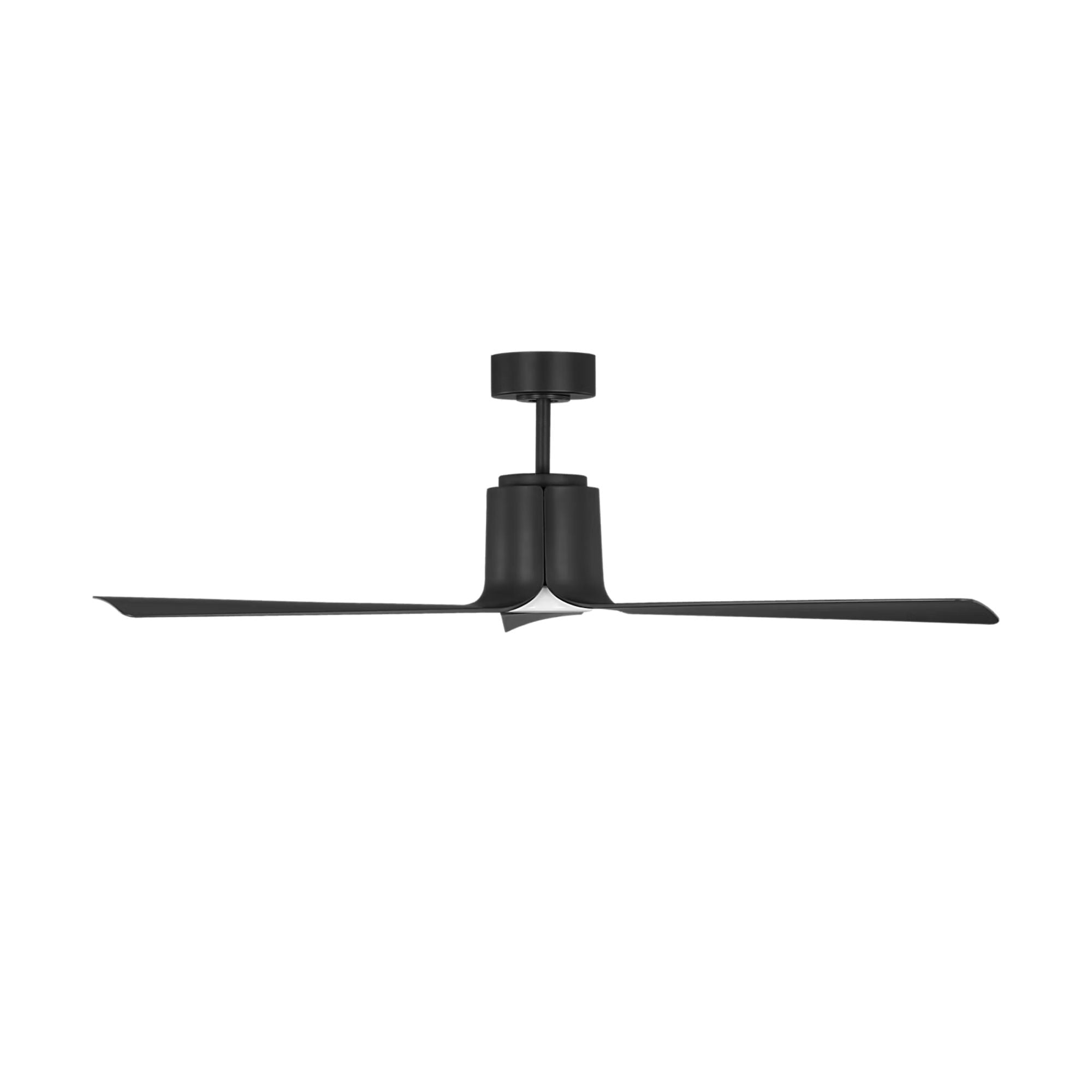 Peel Smart 52" Midnight Black LED Ceiling Fan with Remote