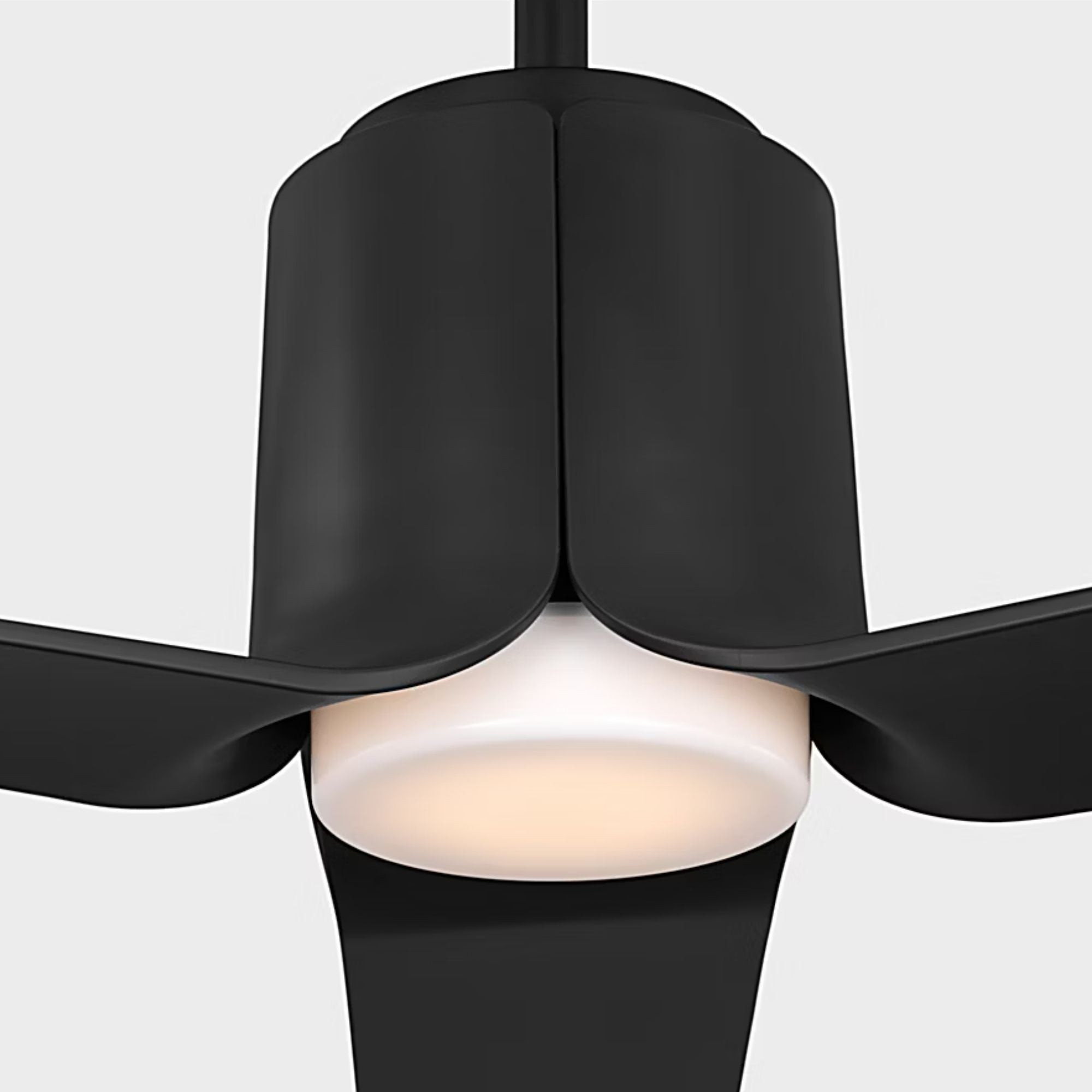Peel Smart 52" Midnight Black LED Ceiling Fan with Remote