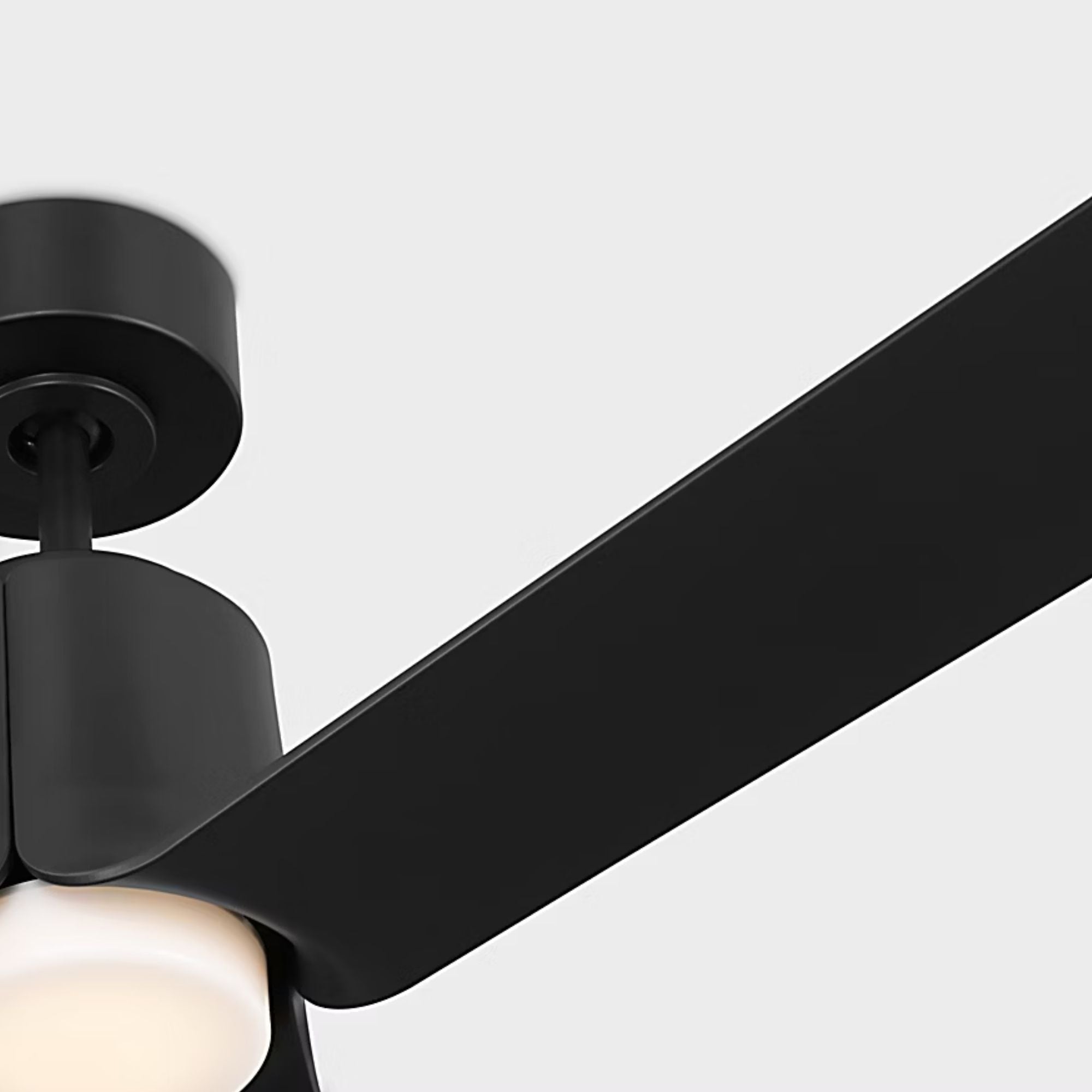 Peel Smart 52" Midnight Black LED Ceiling Fan with Remote