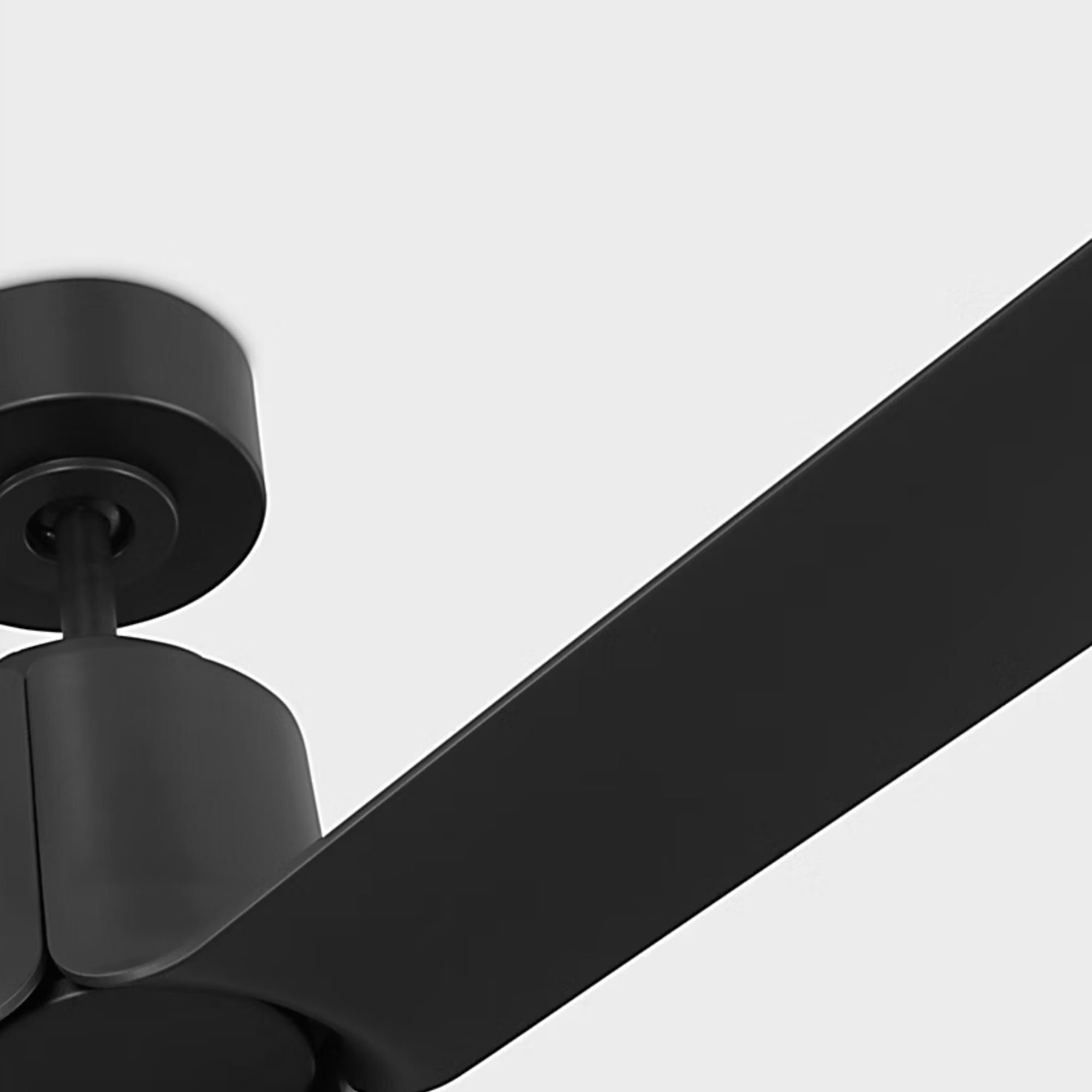 Peel Smart 52" Midnight Black LED Ceiling Fan with Remote