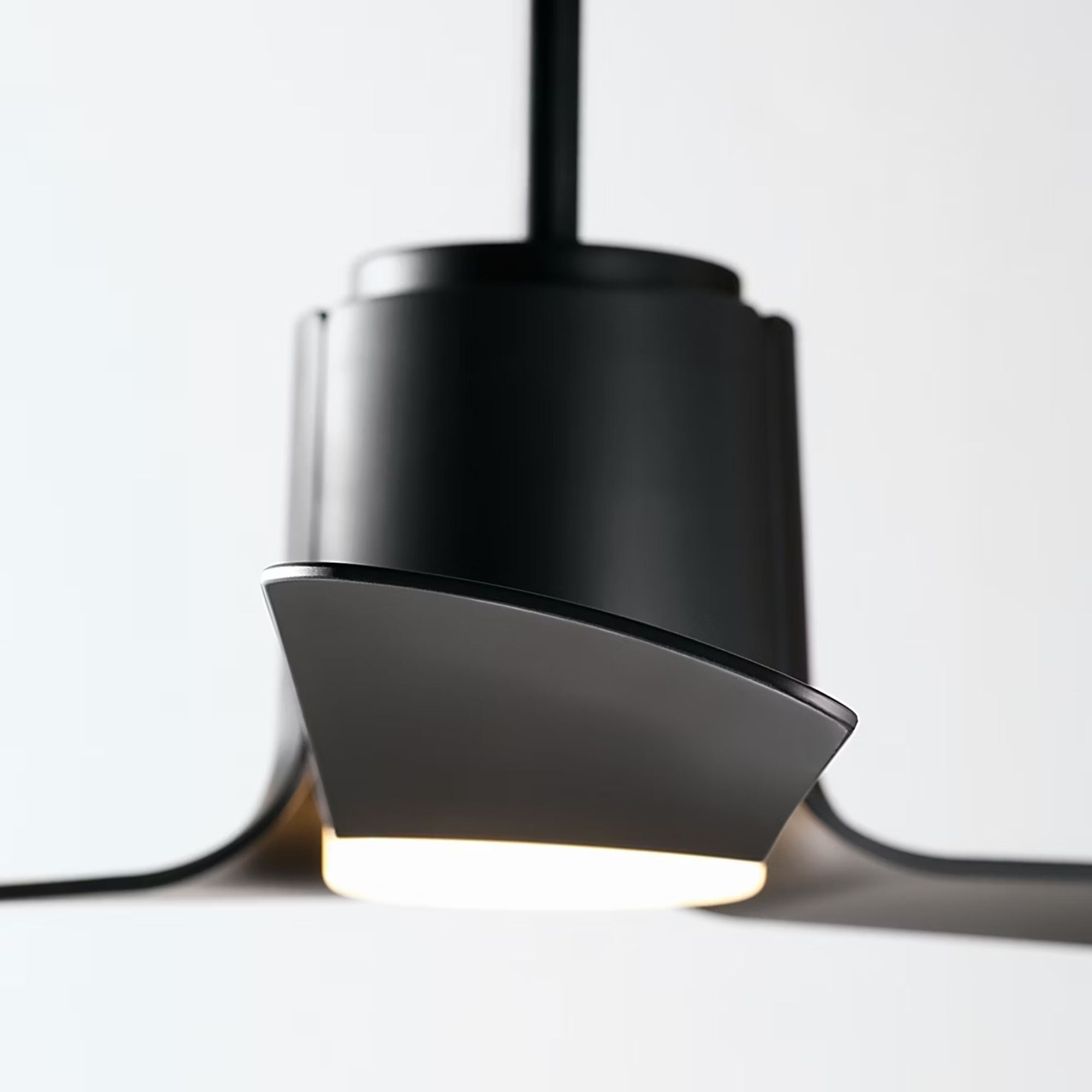 Peel Smart 52" Midnight Black LED Ceiling Fan with Remote