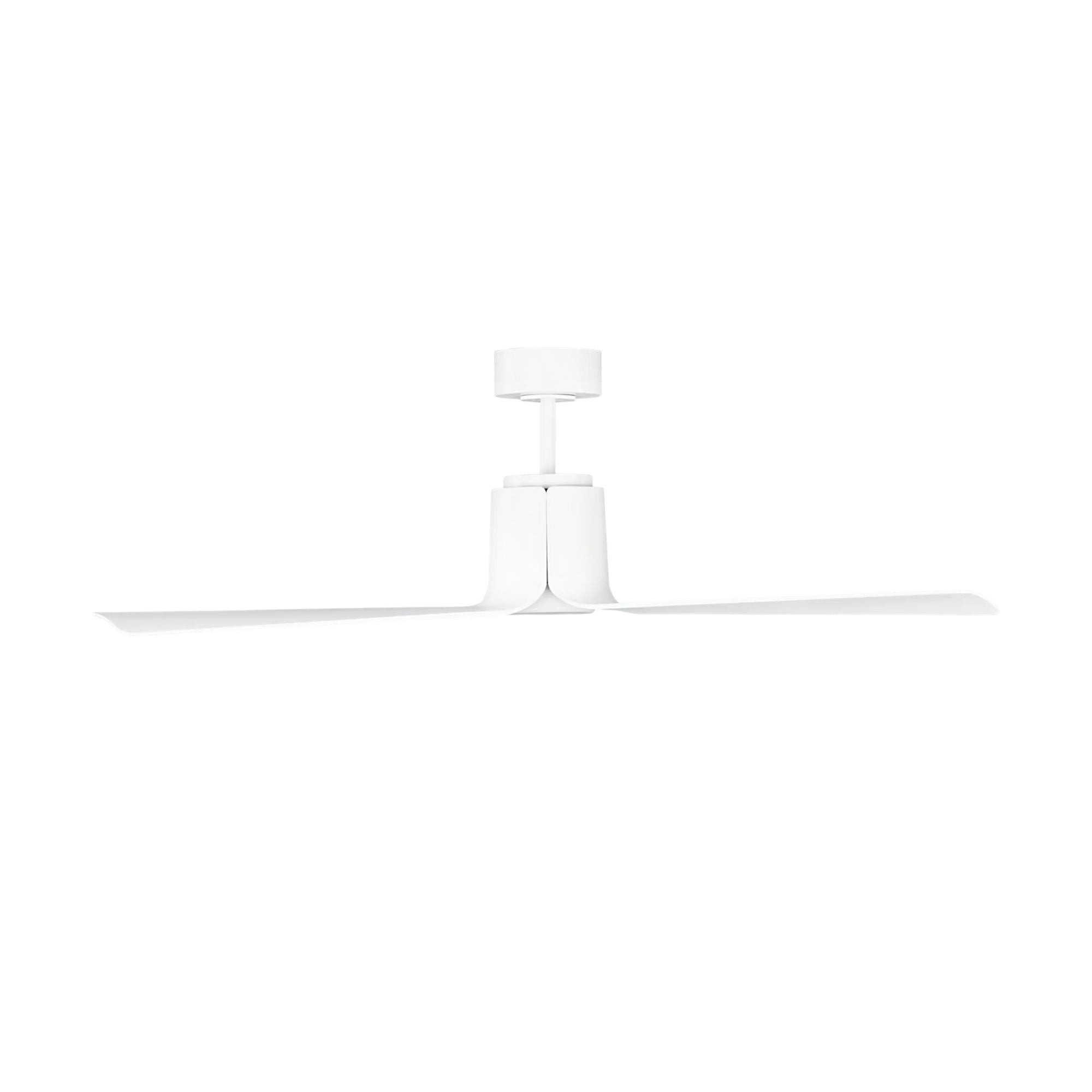 Peel Smart 52" Matte White LED Ceiling Fan with Remote