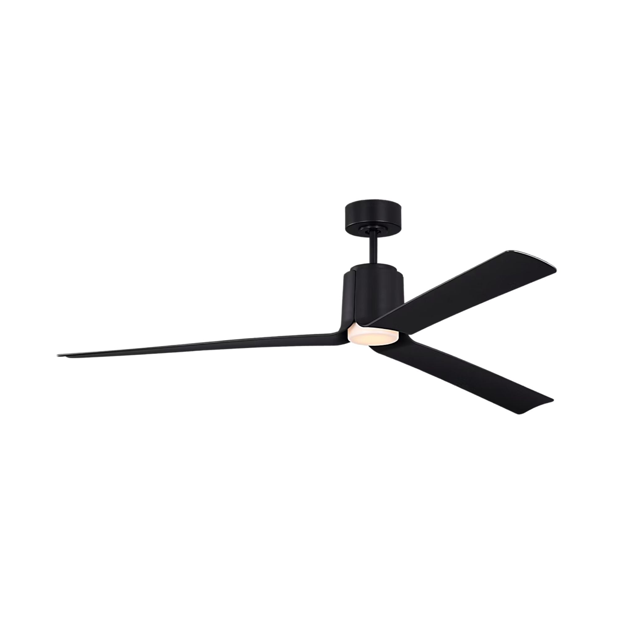 Peel Smart 66" Midnight Black LED Ceiling Fan with Remote